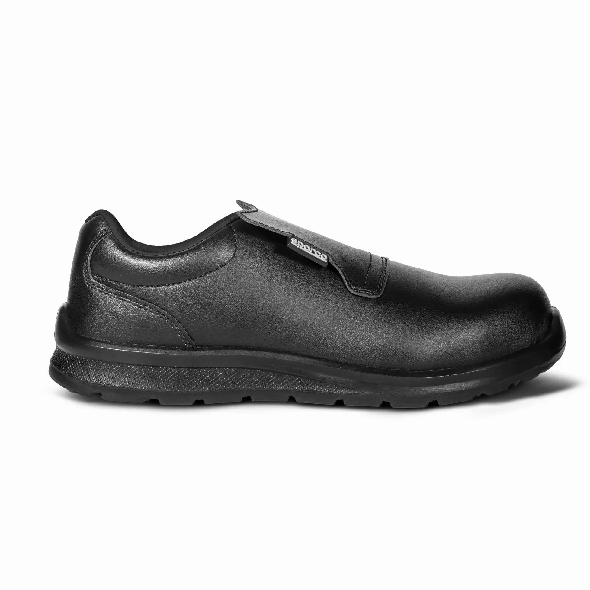 SPARCO Chaussures Basses de sécurité S2 ESD Trackday en Microfibre Hydrofuge, sans métal. Idéales pour l'hygiène et Le Secteur Alimentaire/médical.