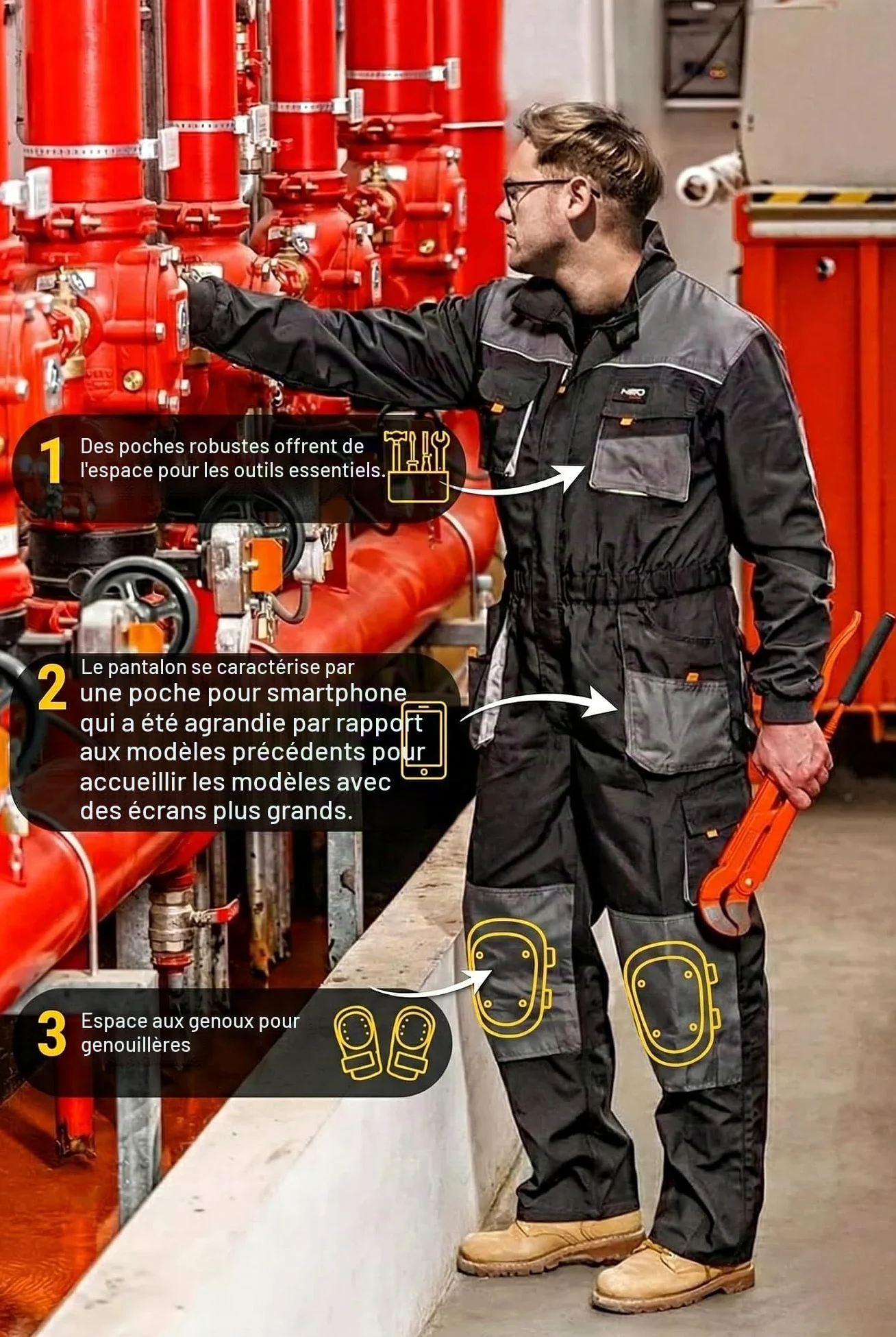 Neo Tools Combinaison de Travail