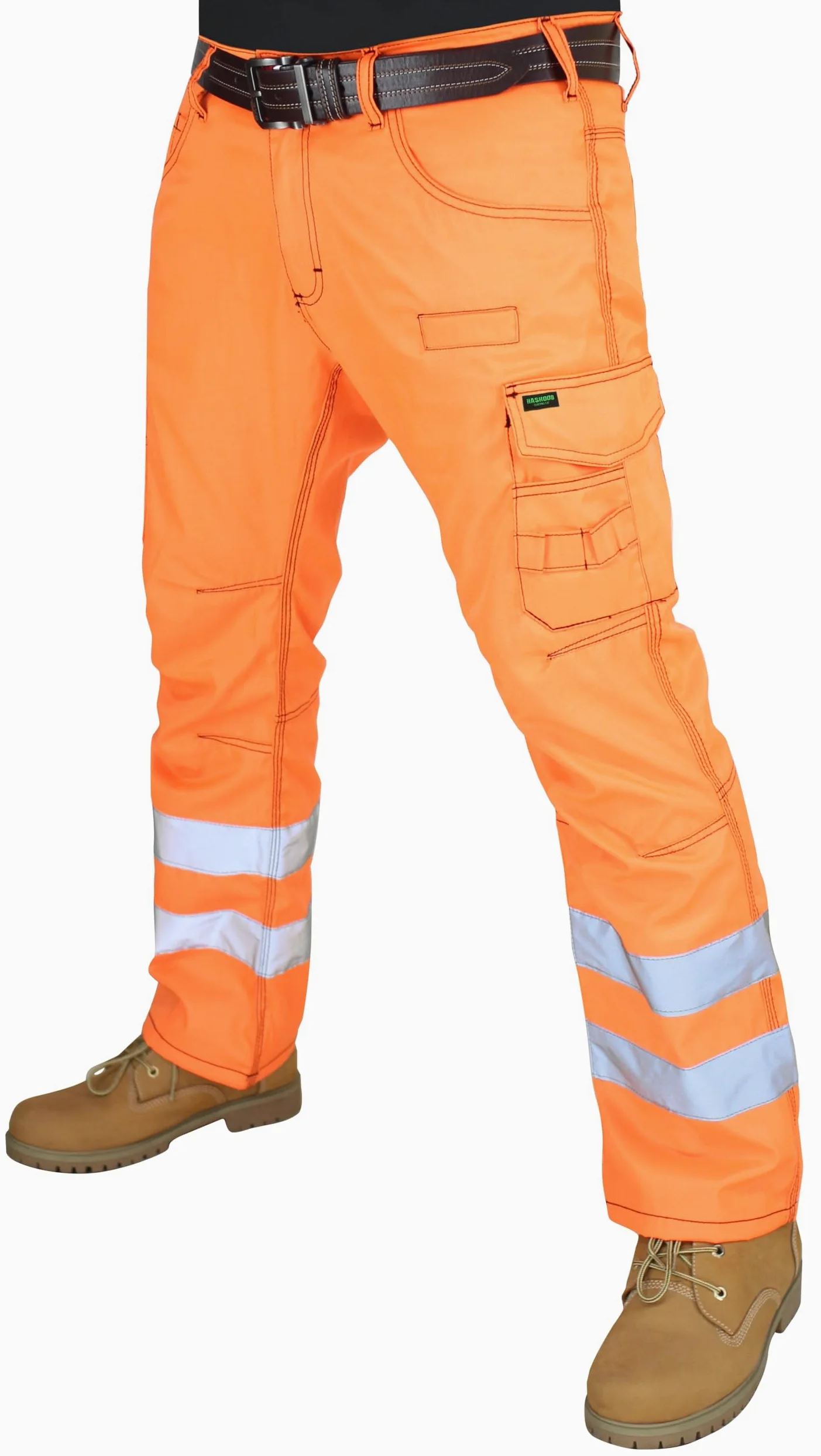 Pantalon de travail haute visibilité multi-poches pour homme