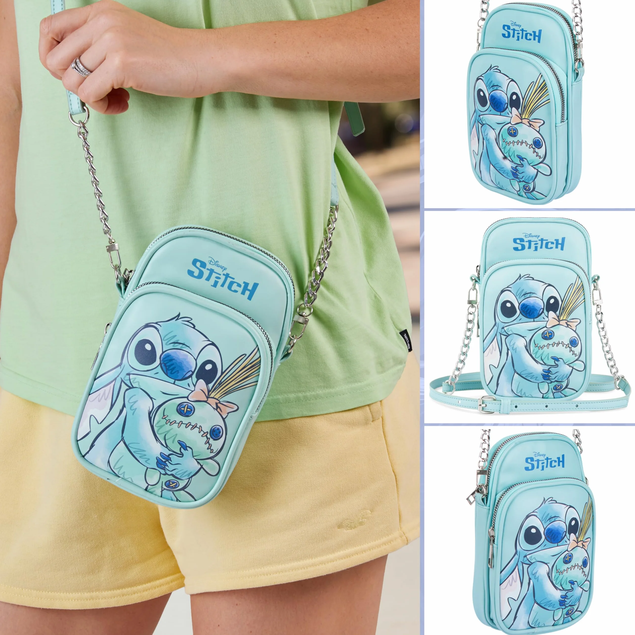 Get Trend Sac Bandoulière Fille et Ado, Pochette Téléphone Bandoulière Épaule, Sac de Voyage Porté Travers, Cadeau Fille