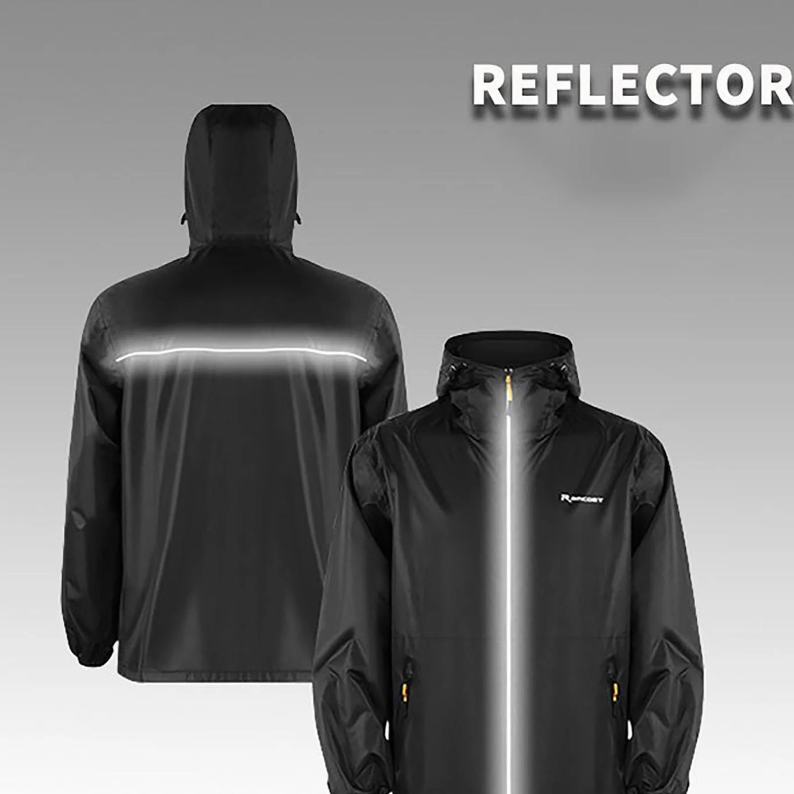 Generisch 2025 Protection contre la pluie Équipement de vélo de moto résistant, pantalon imperméable complet, vêtements de vélo d'extérieur d'hiver
