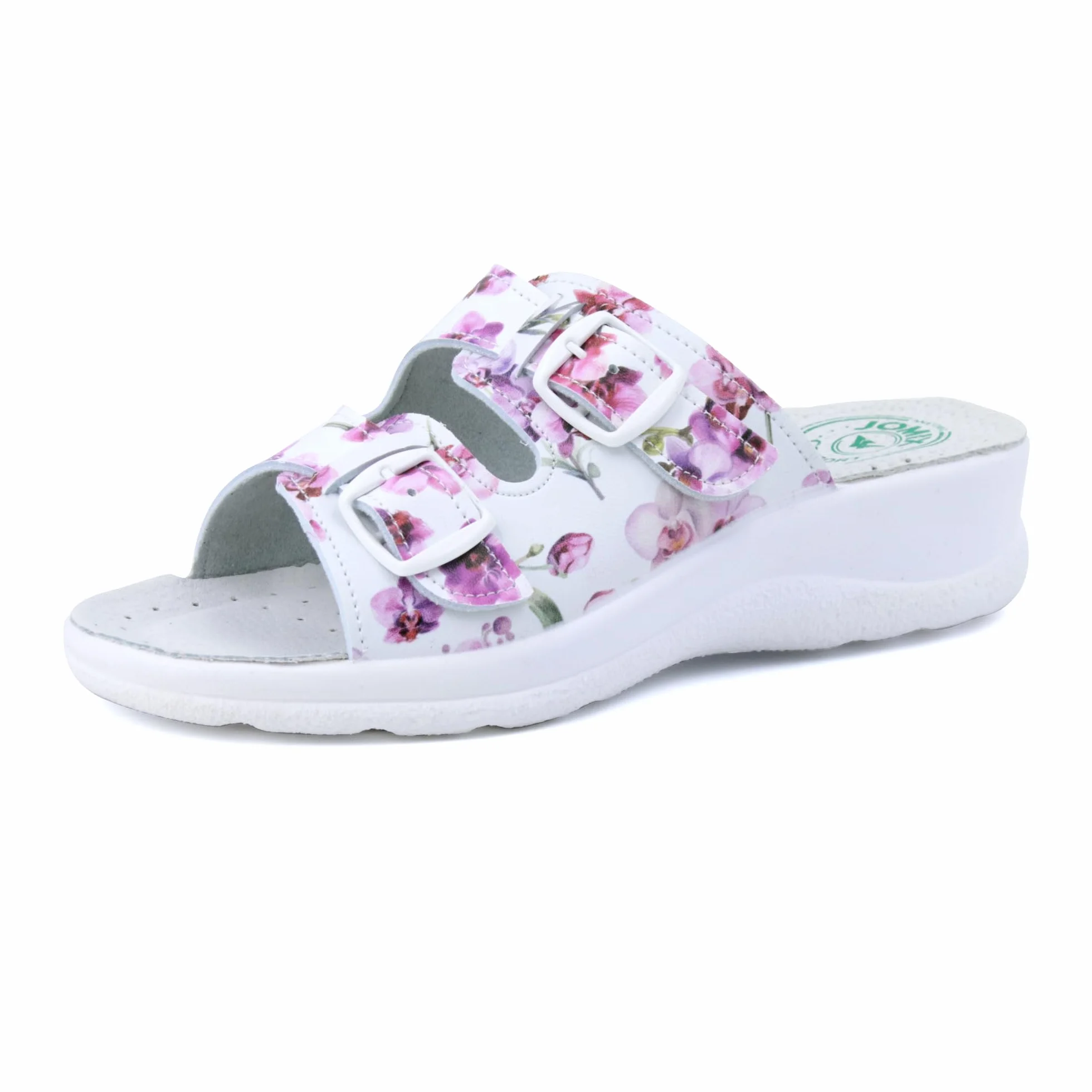 JOMIX Sandales d'été anatomiques pour femme - Confortables - Semelle antidérapante pour intérieur et extérieur