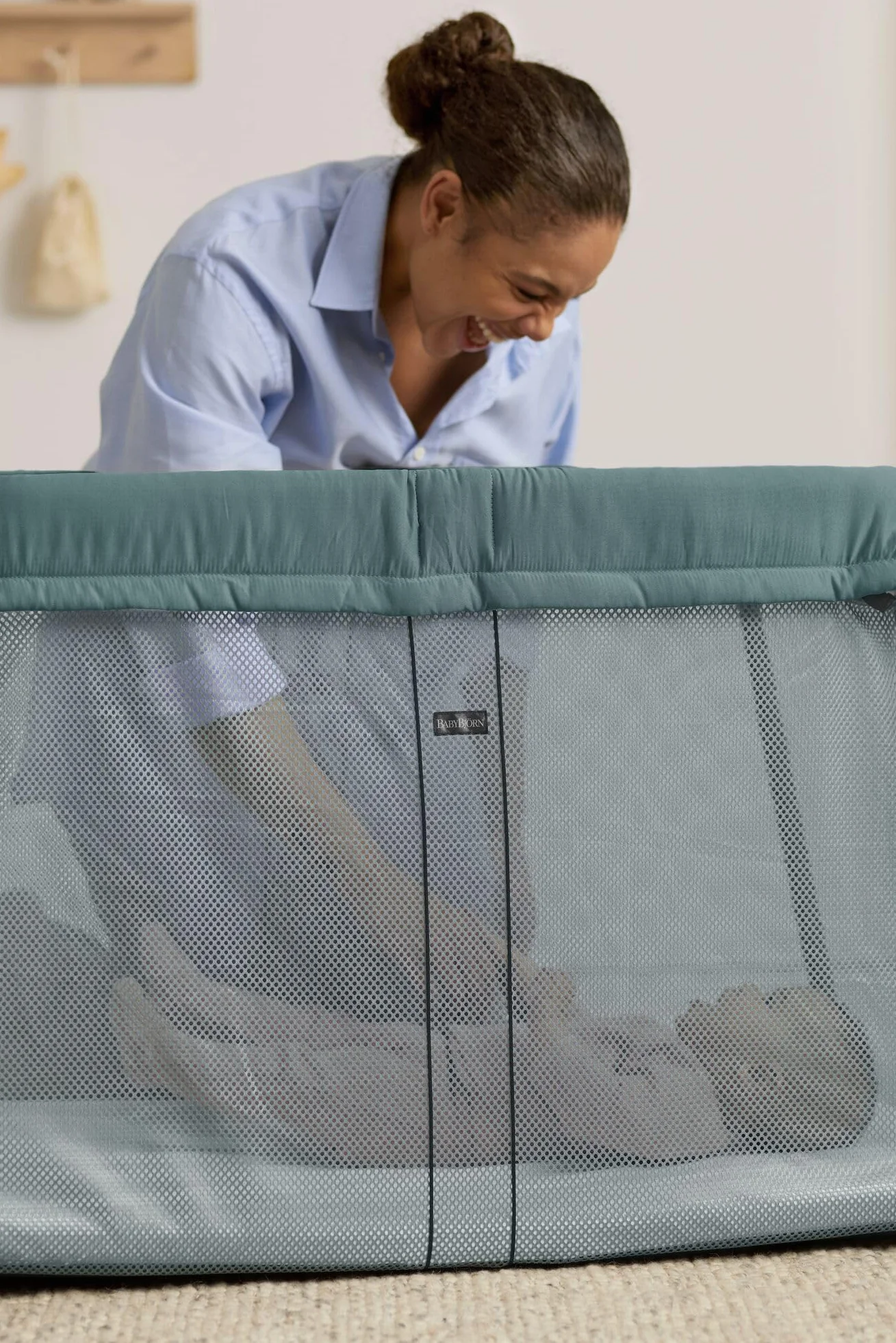 BabyBjörn Lit Parapluie Light, Vert foncé