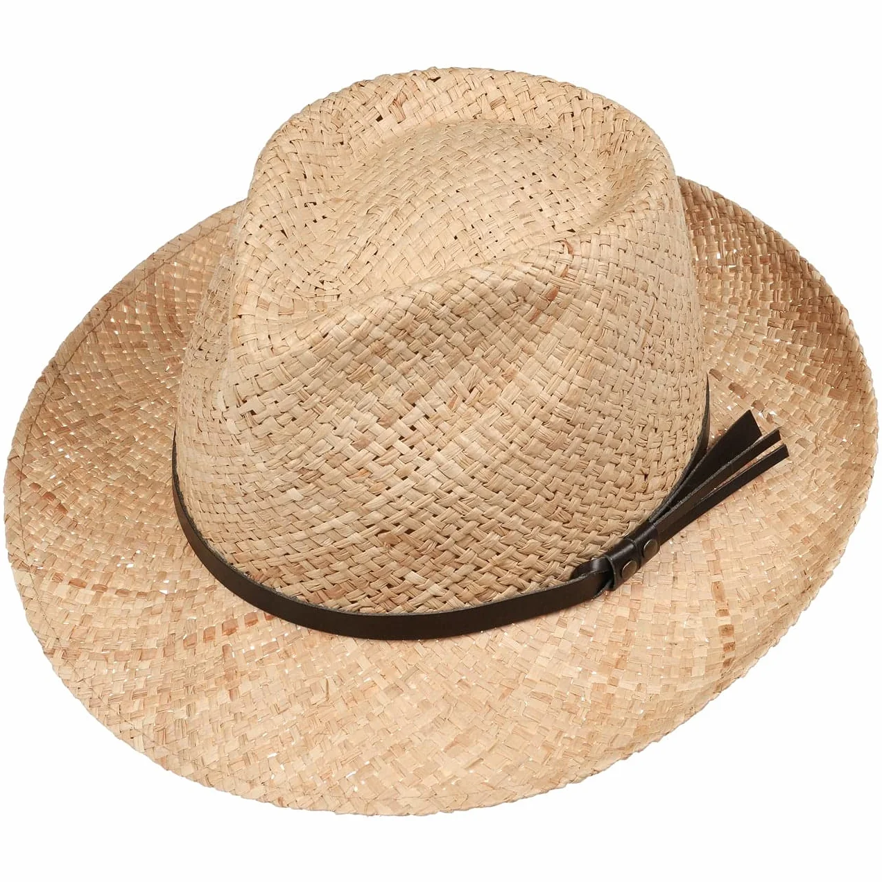 Lipodo Delamo Chapeau Traveller de Paille Fabrique en Italie Unisexe