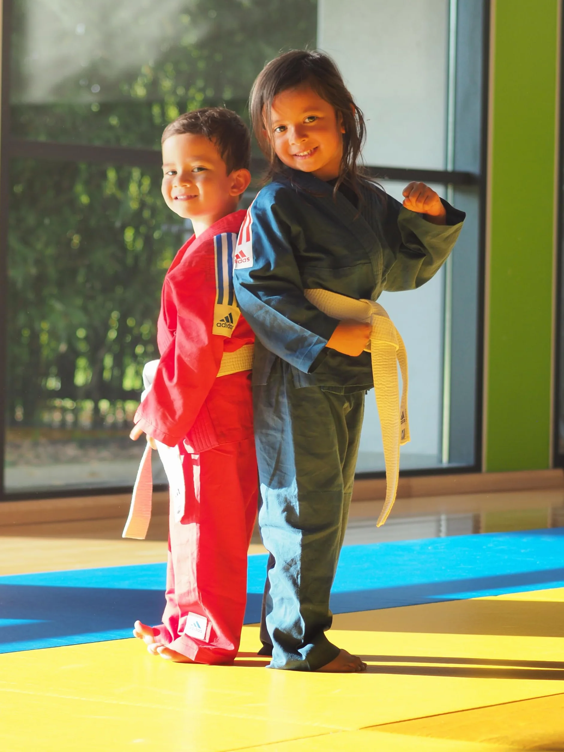 adidas Kimono Judo Couleur J200C, Bleu, 100