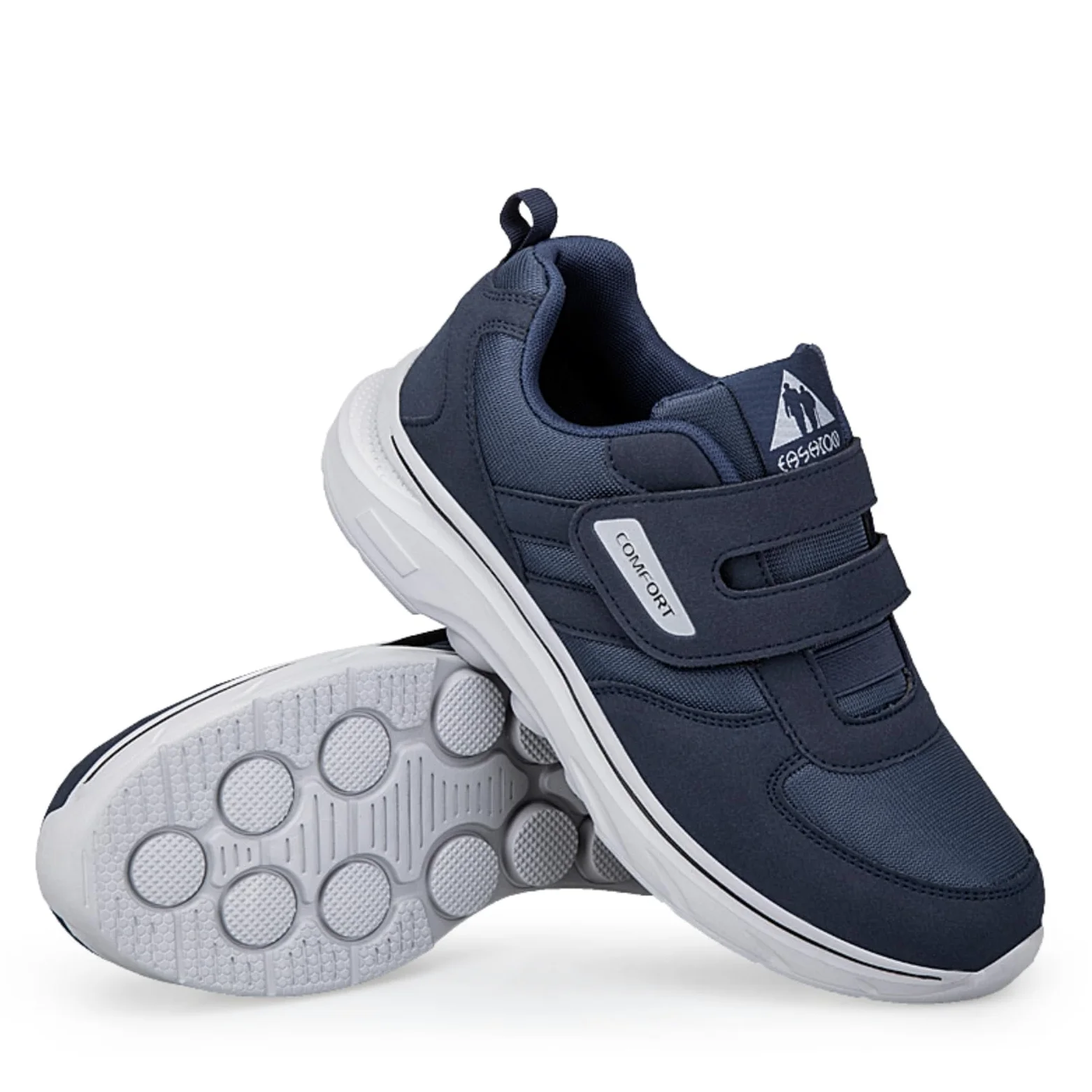 Chaussures Orthopédiques Homme Femme sans Lacets Chaussures Pieds Larges Hallux Valgus Chausson Anti Chute Personne âgée