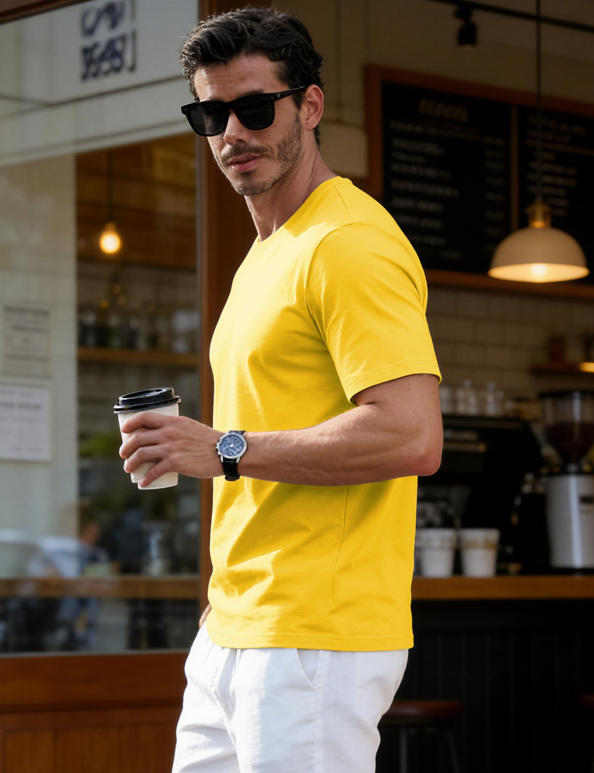 Men's Essential Cotton Crewneck T-Shirt