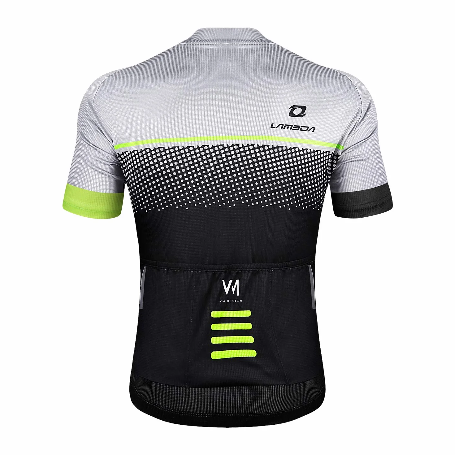 LAMEDA Maillot Cyclisme Homme Velo VTT Vélo de Route Manches Courtes Séchage Rapide Léger Respiant Confort