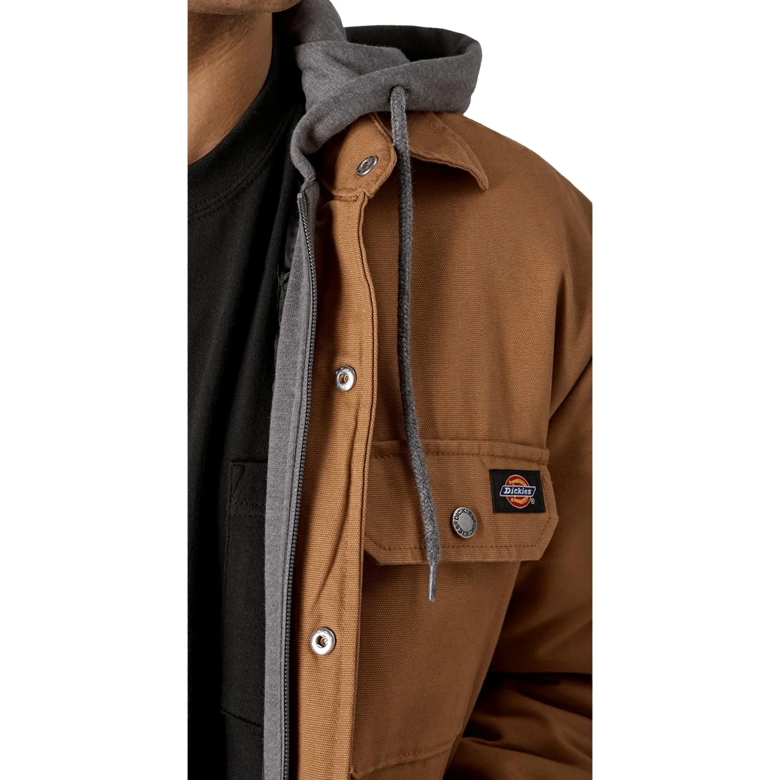 Dickies Veste Polaire Duck À Capuche pour Homme Style Décontracté Vestes Homme (lot de 1)