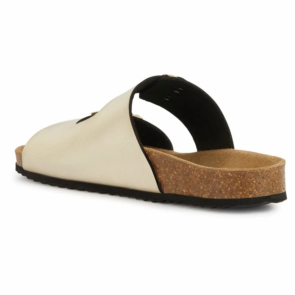 Geox D Brionia L Sandales plates Femme
