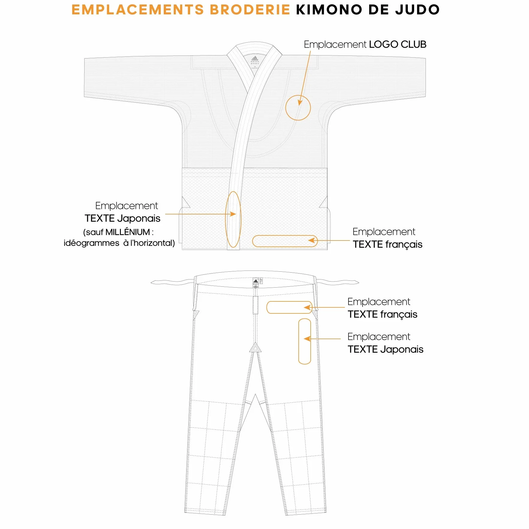 Adidas - J350 - Kimono de Judo - Mixte