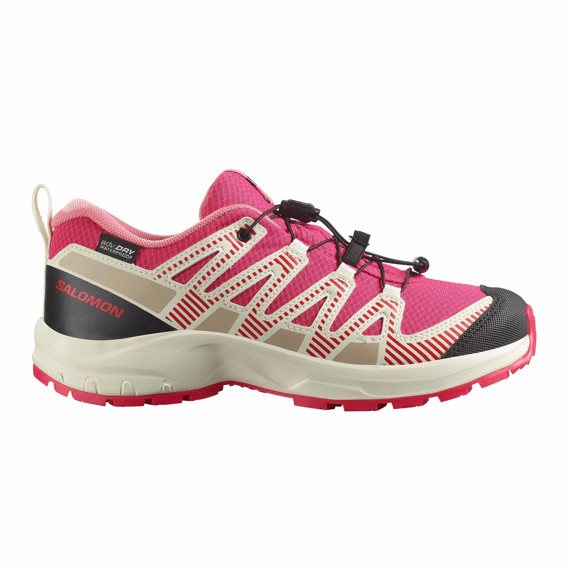 Salomon XA Pro V8 Climasalomon Chaussures Imperméables unisexes randonnée marche pour enfants Fit précis Adhérence tout-terrain Look sportif