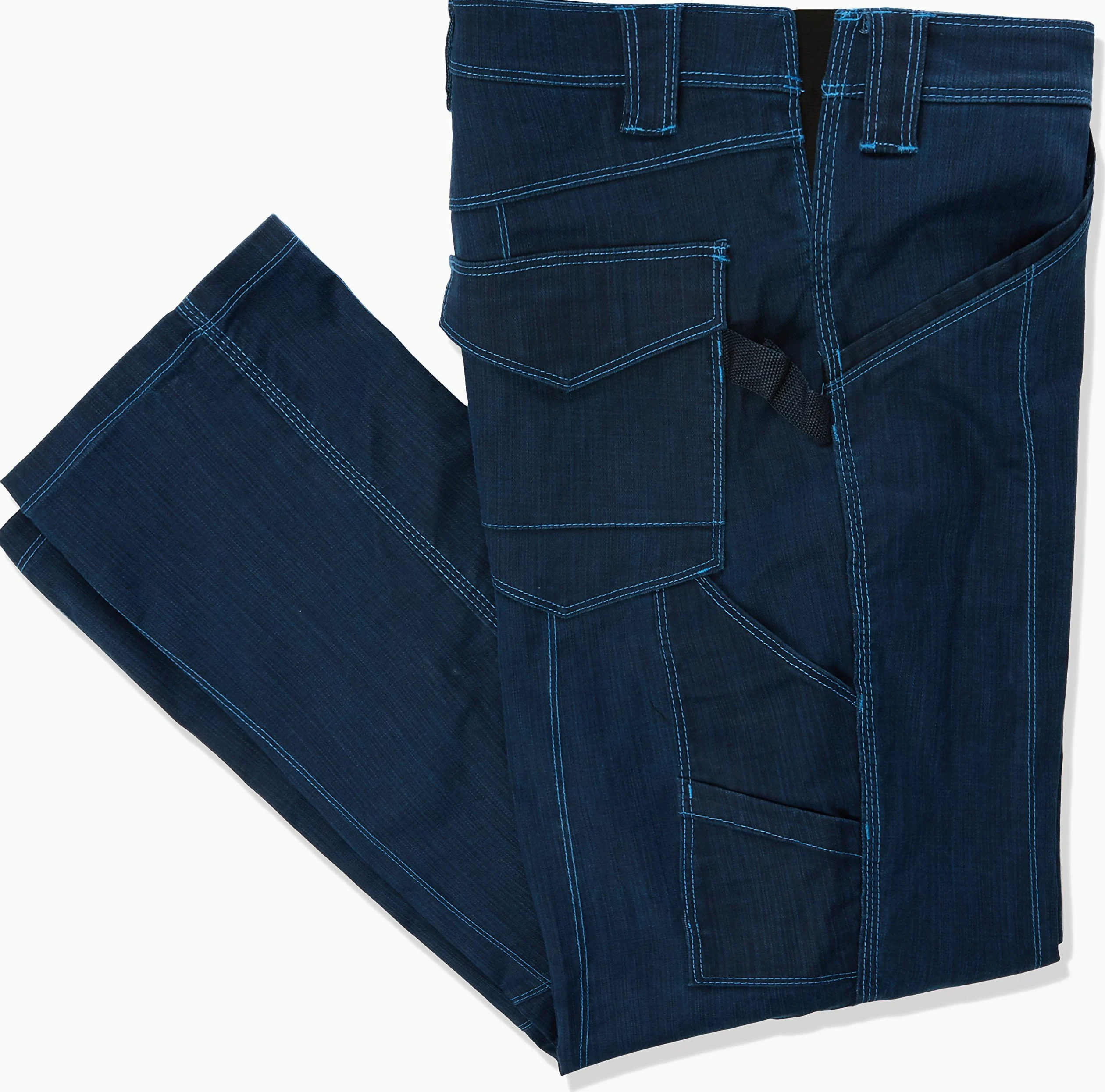 Cofra V471-0-02.Z54 Dothan Pantalon , Taille Bleu Marine/Bleu Clair , Taille 54