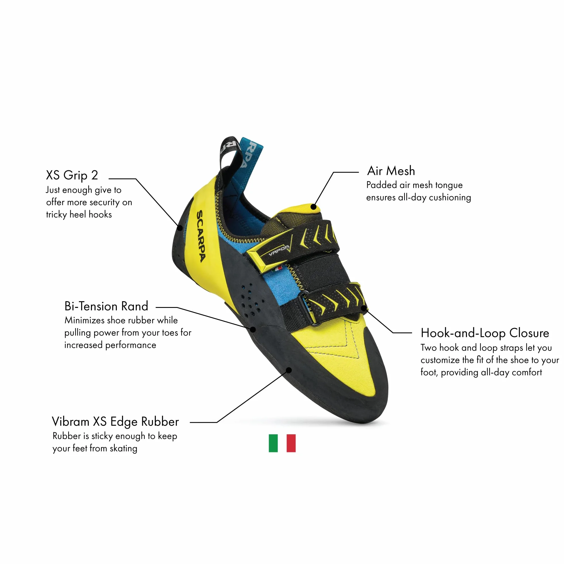 Scarpa Reflex Kid Chaussures d'escalade.Mixte Enfant