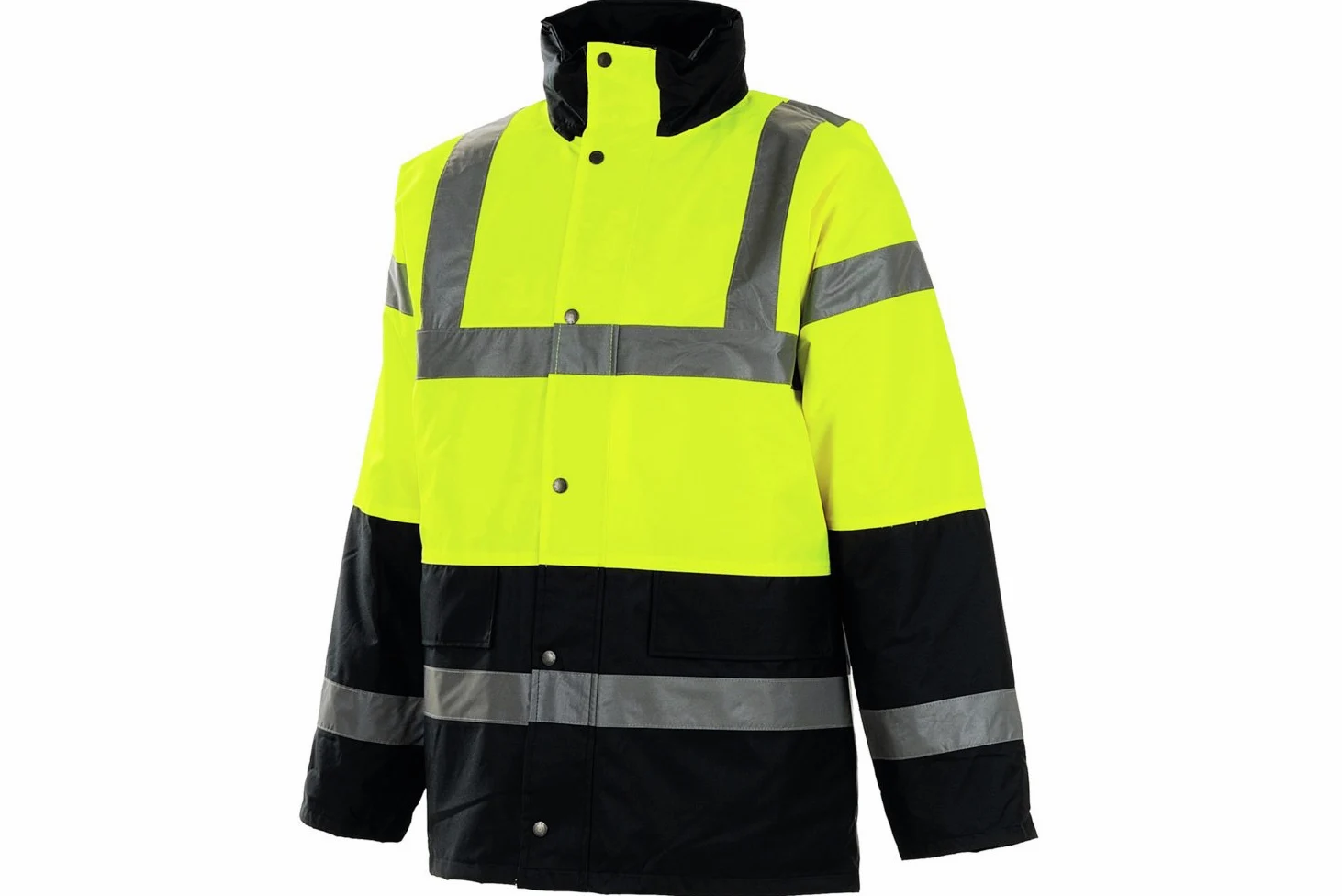 PORS466YERL - Hi-Vis Contrast Traffic J Yellow - Large R - Large EU/Large UK, jaune, L