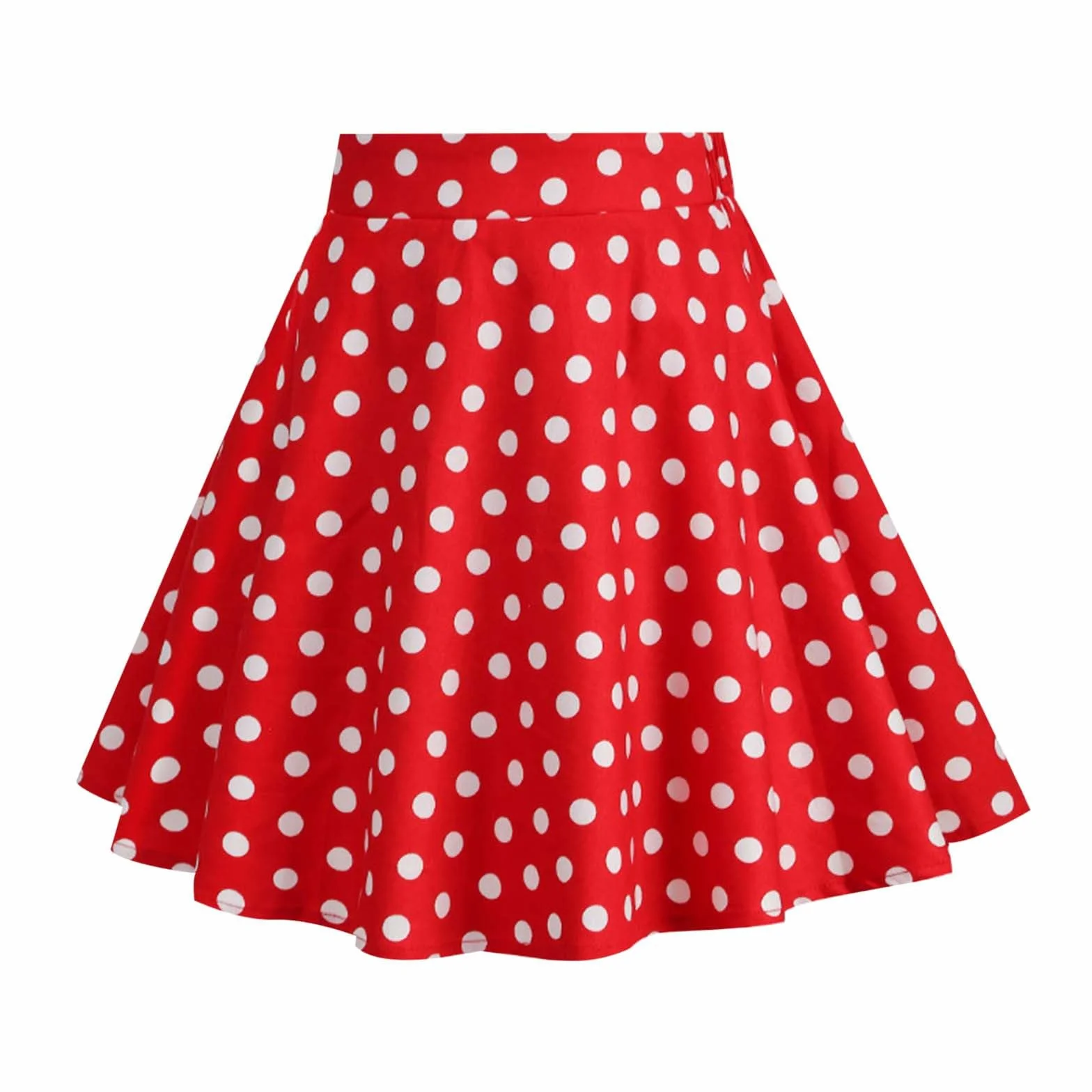 Générique Jupe Évasée Danse Jupe pour Enfants Vintage à imprimé à Pois pour Filles Sweats Graphiques pour Filles Vintage