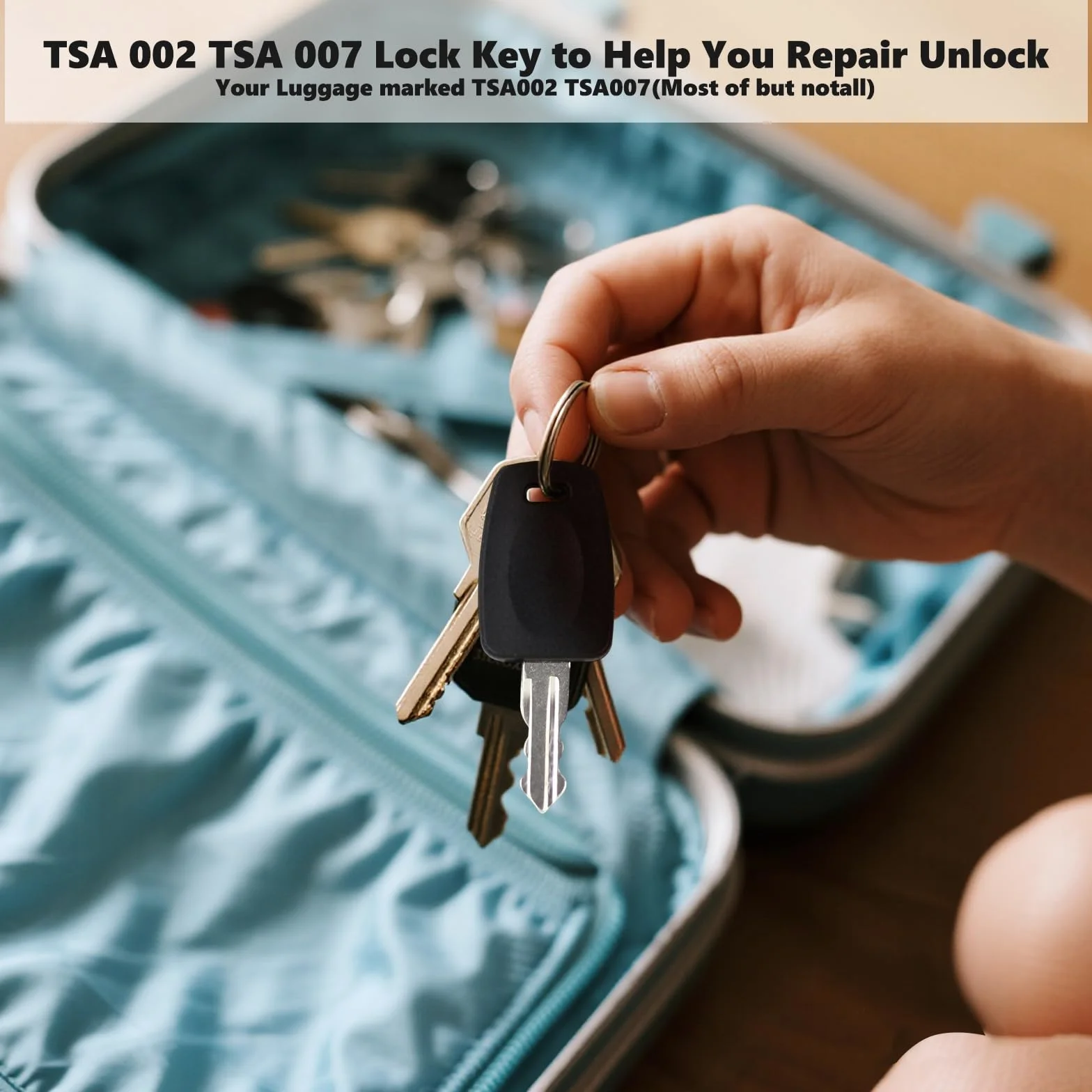 Clés TSA 007 Universelles Compatibles avec TSA pour Bagages Valises