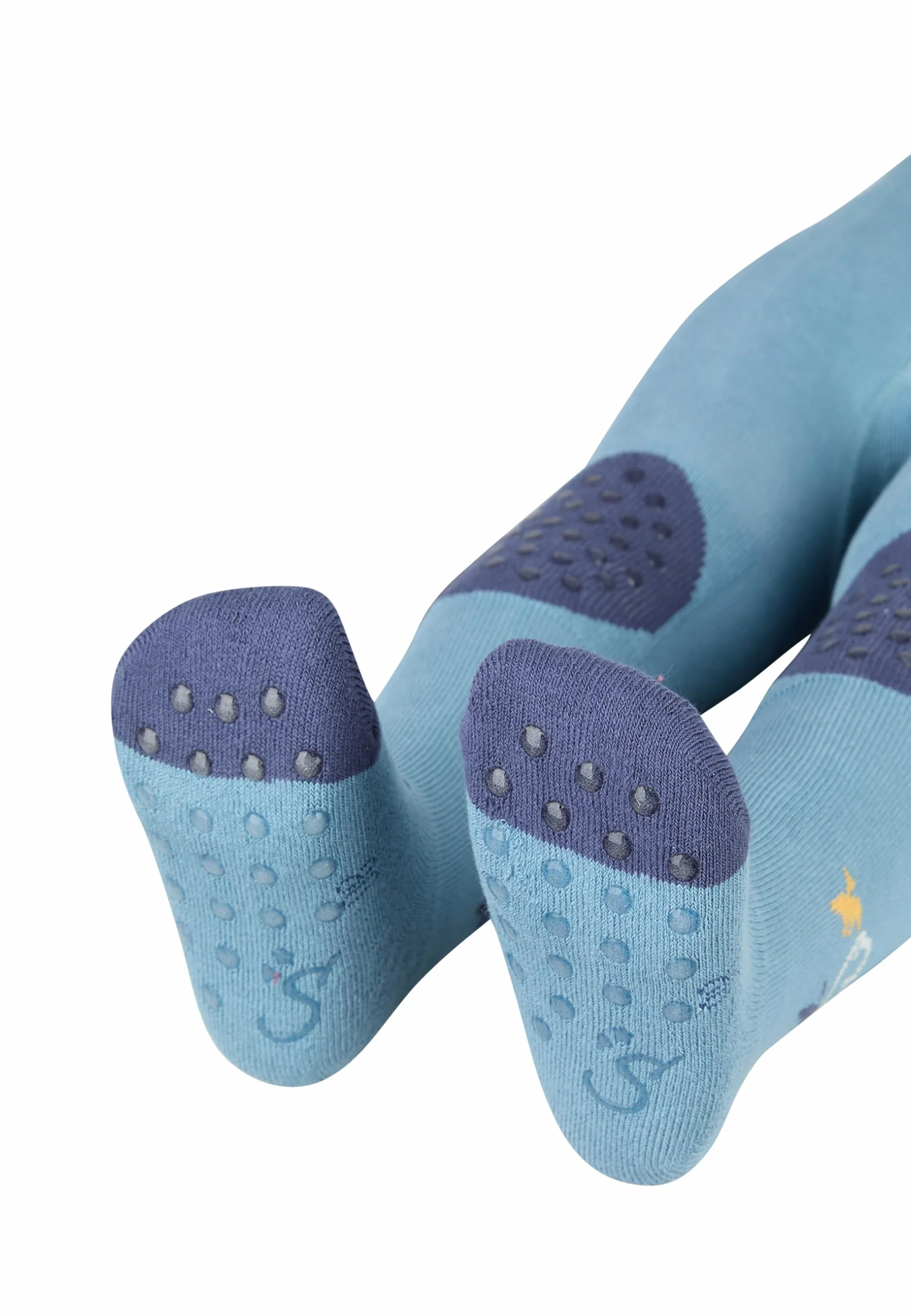 Sterntaler Collants d'éveil dinosaures bleu moyen 74
