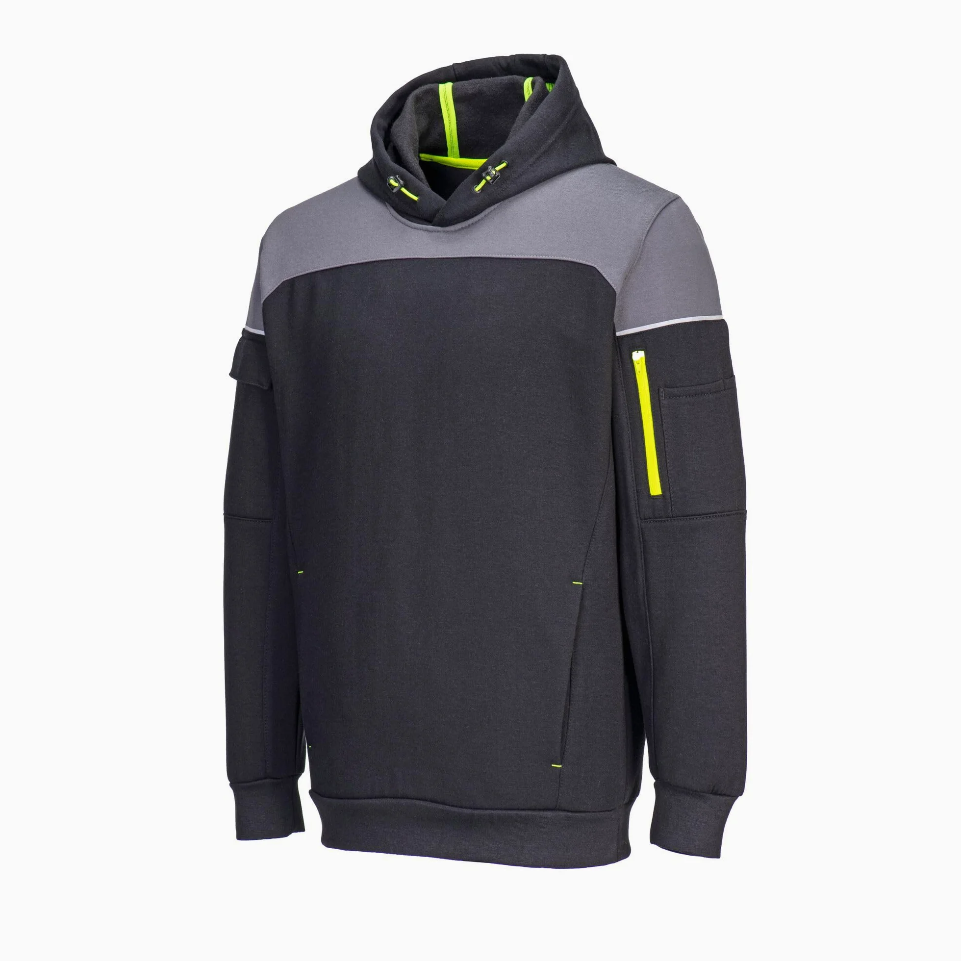 PORTWEST Sweat à capuche PW3 Noir XL - Vêtements de travail