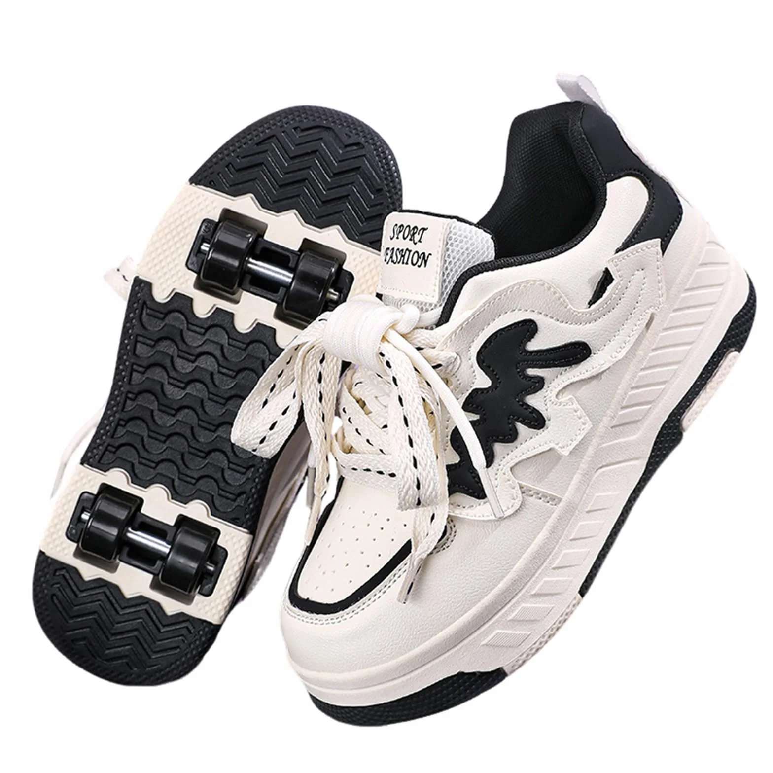 Chaussures Enfant Roulettes Rétractables Détachables Surwin Roller 30-40 EU