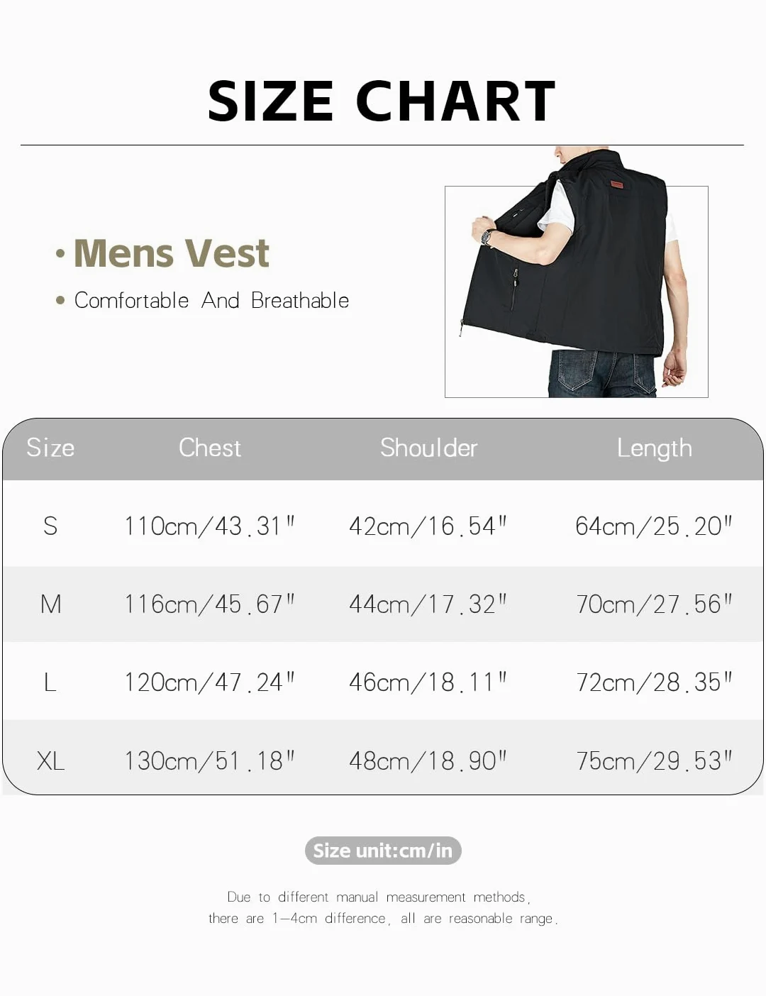 Gilet léger pour homme - Léger - Pour le voyage, la pêche, le safari, le travail - Avec plusieurs poches