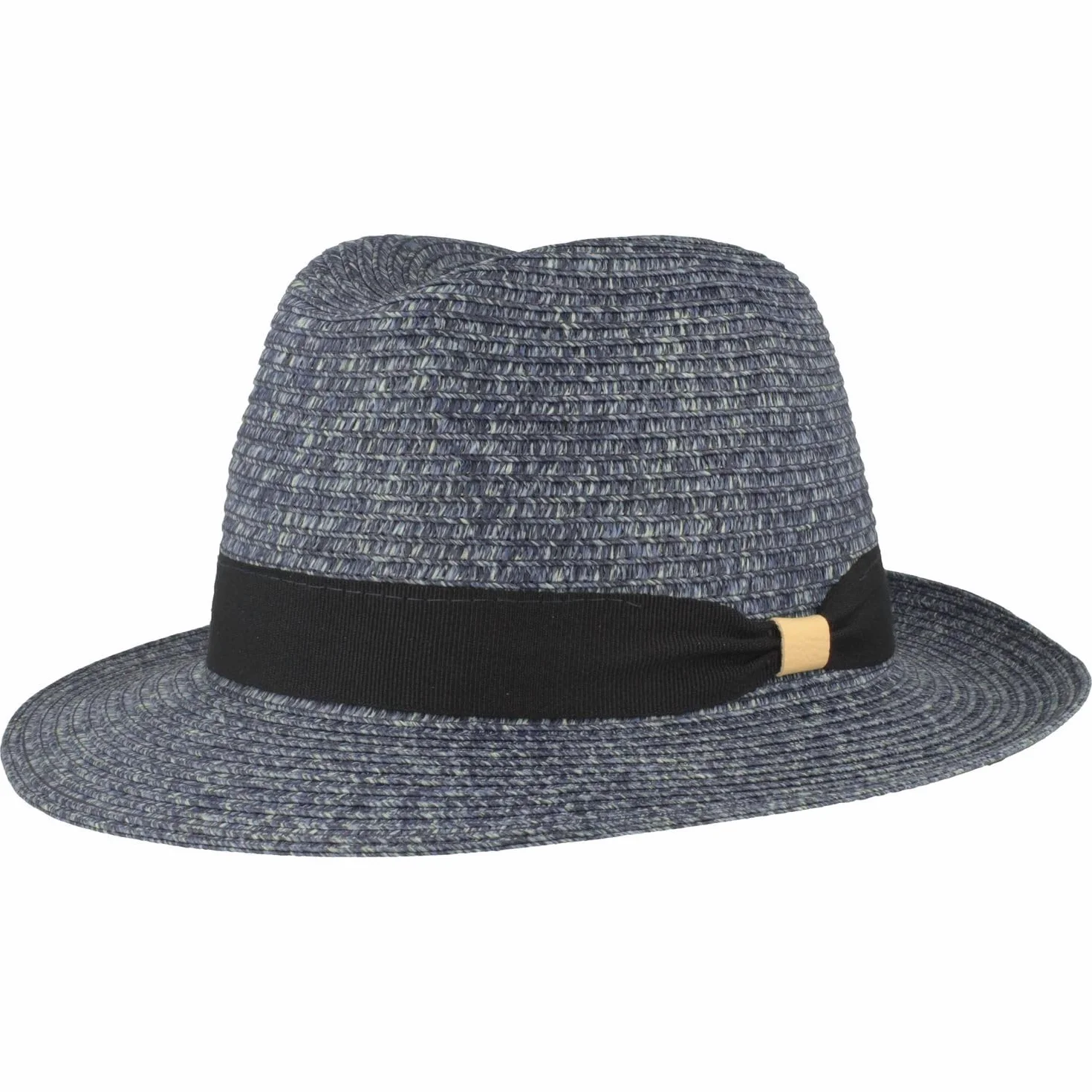 Breiter Chapeau de Paille Bogart Chapeau de Soleil d'été 100% Paille Papier Pliable Léger Flexible Doux Confortable