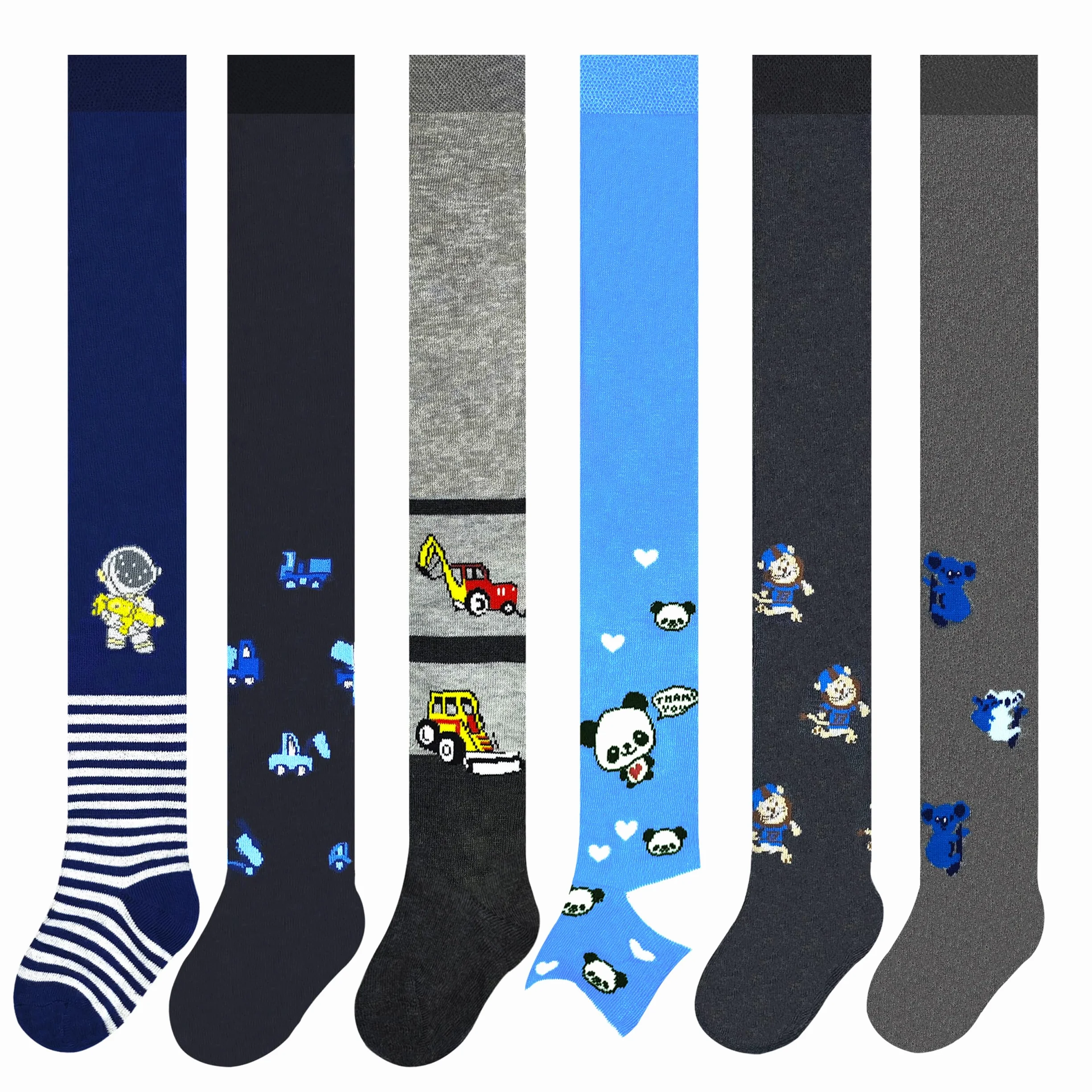 Lot de 6 collants en tricot fin pour bébé garçon 98-104 modèle 10
