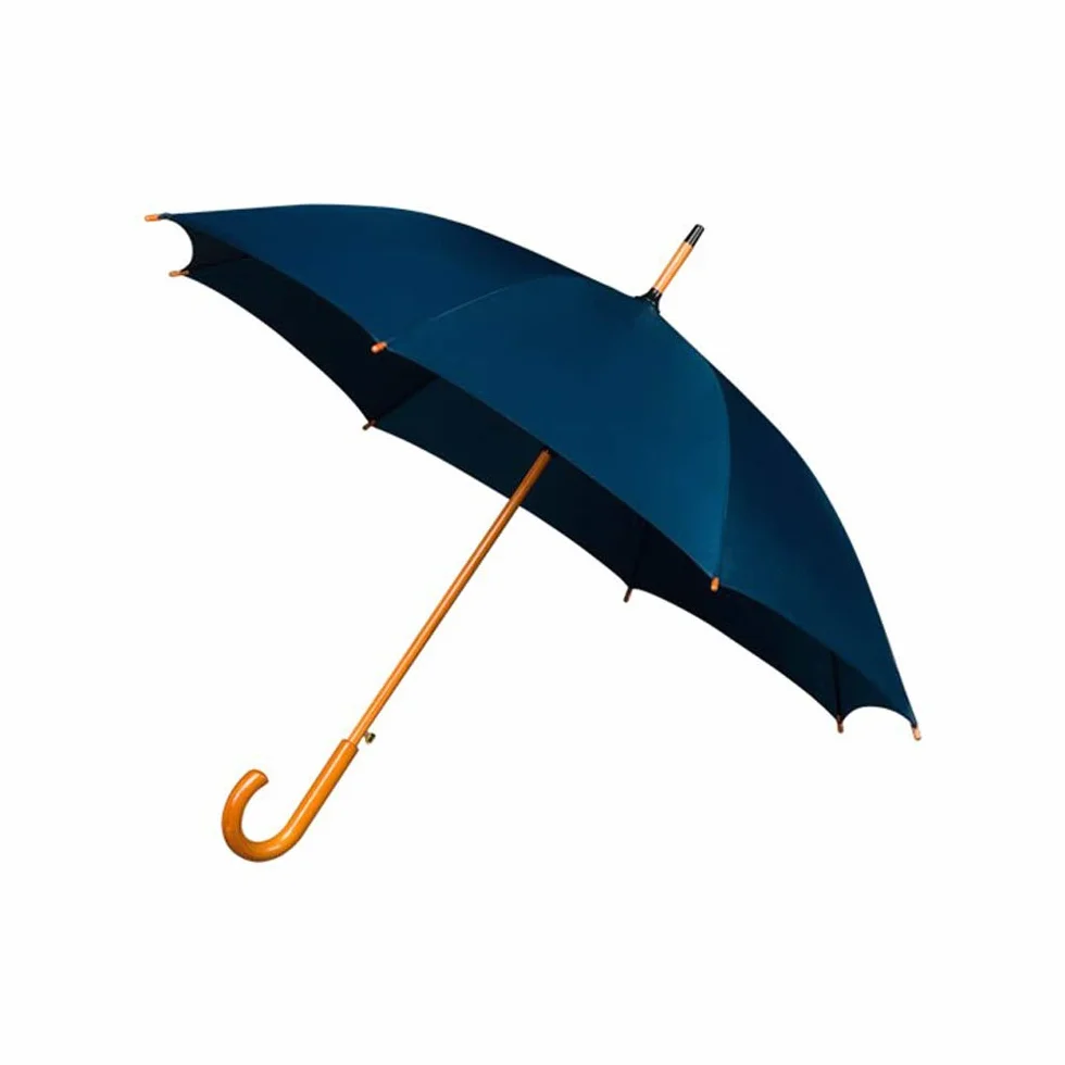 Falconetti Parapluie Automatique Compact Résistant au Vent 102 cm Poignée Plastique Incurvée