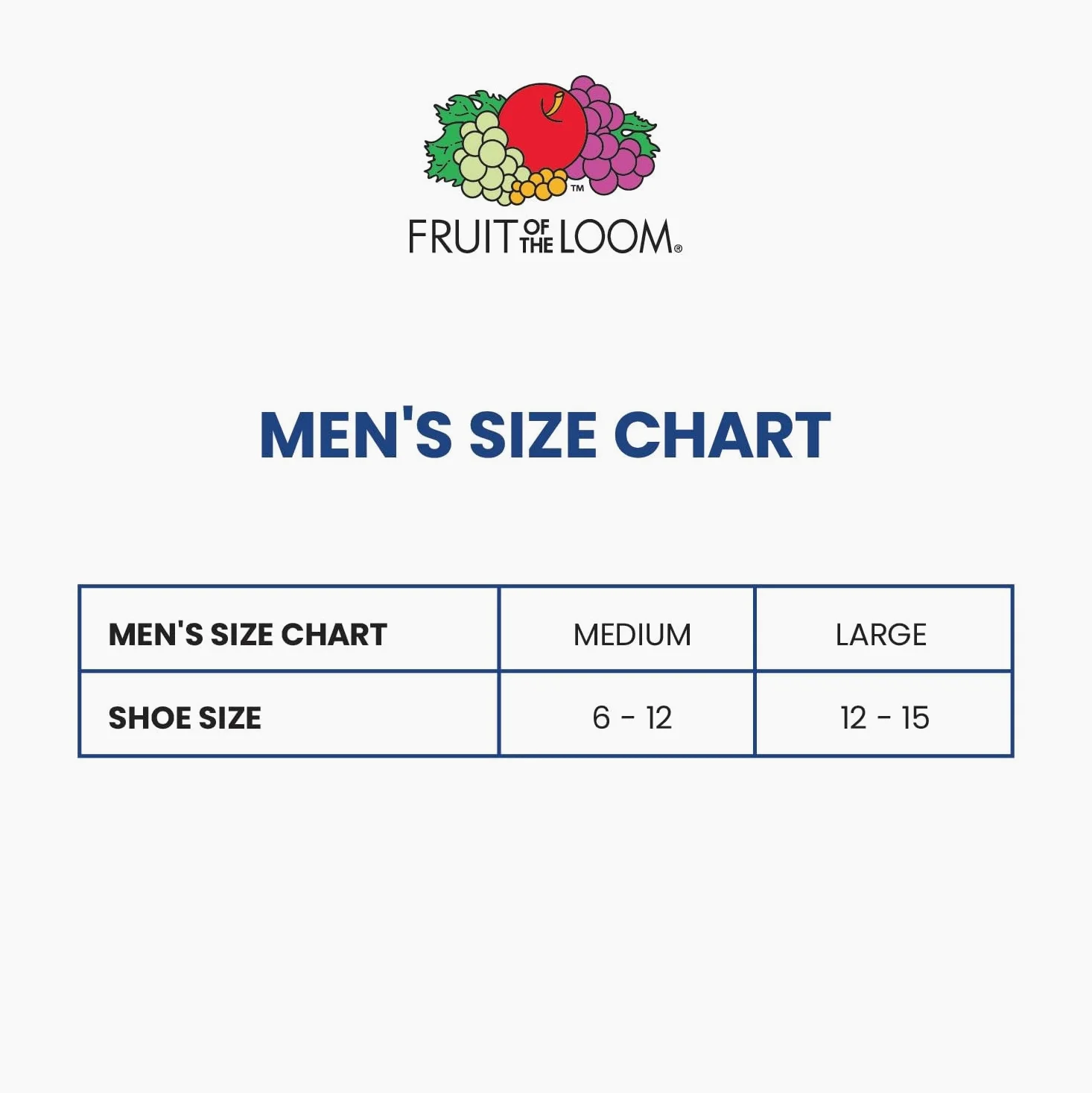 Fruit Of The Loom Lot de 6 paires de chaussettes tube au-dessus du mollet pour homme