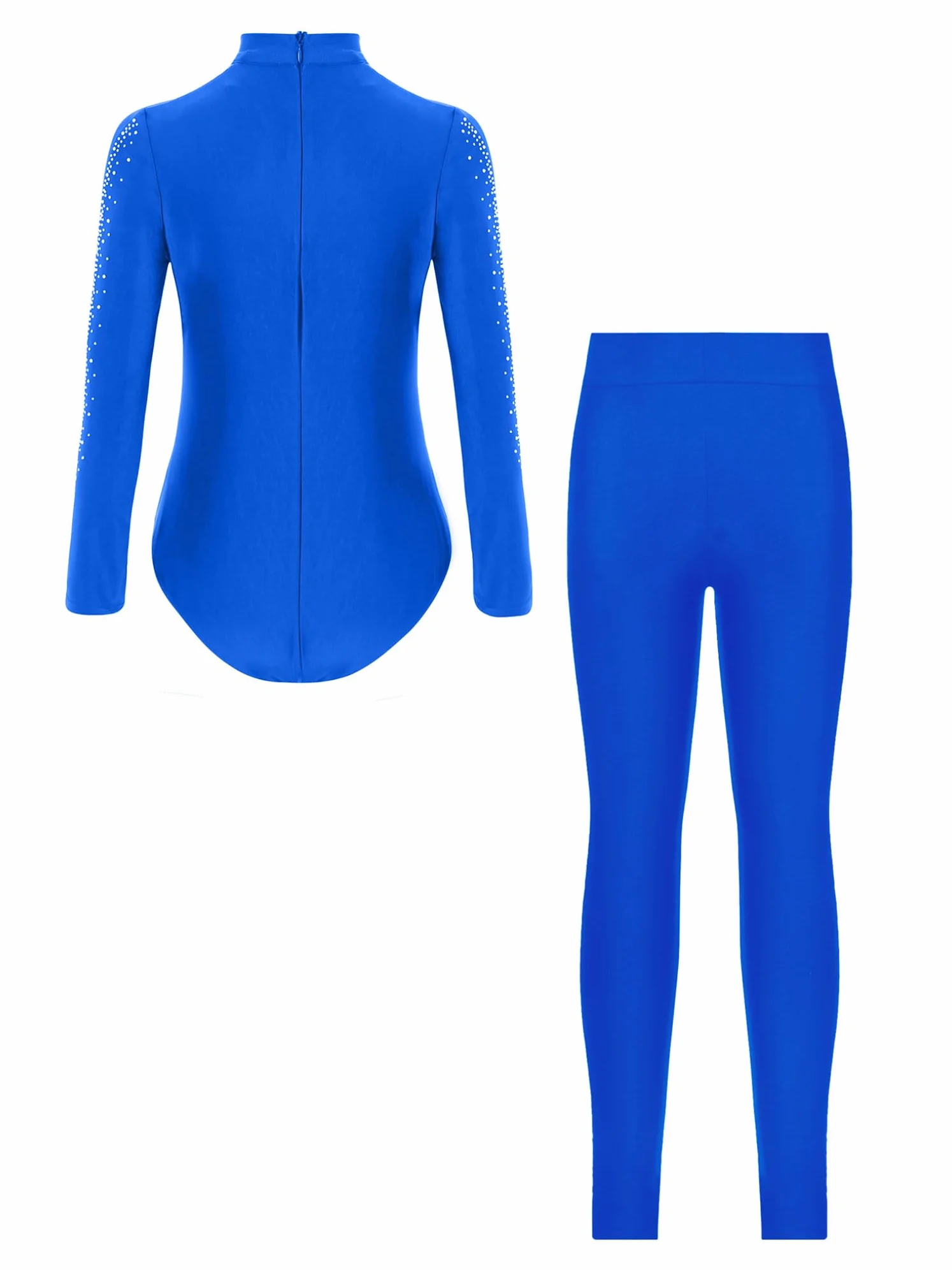 Enfant Garçon Justaucorps Gymnastique Classique Manches Longues Tenues Patinage Artistique Costume Danse Latine Jazz Rumba Salsa Valse Tango Dancewear 5-16 ans