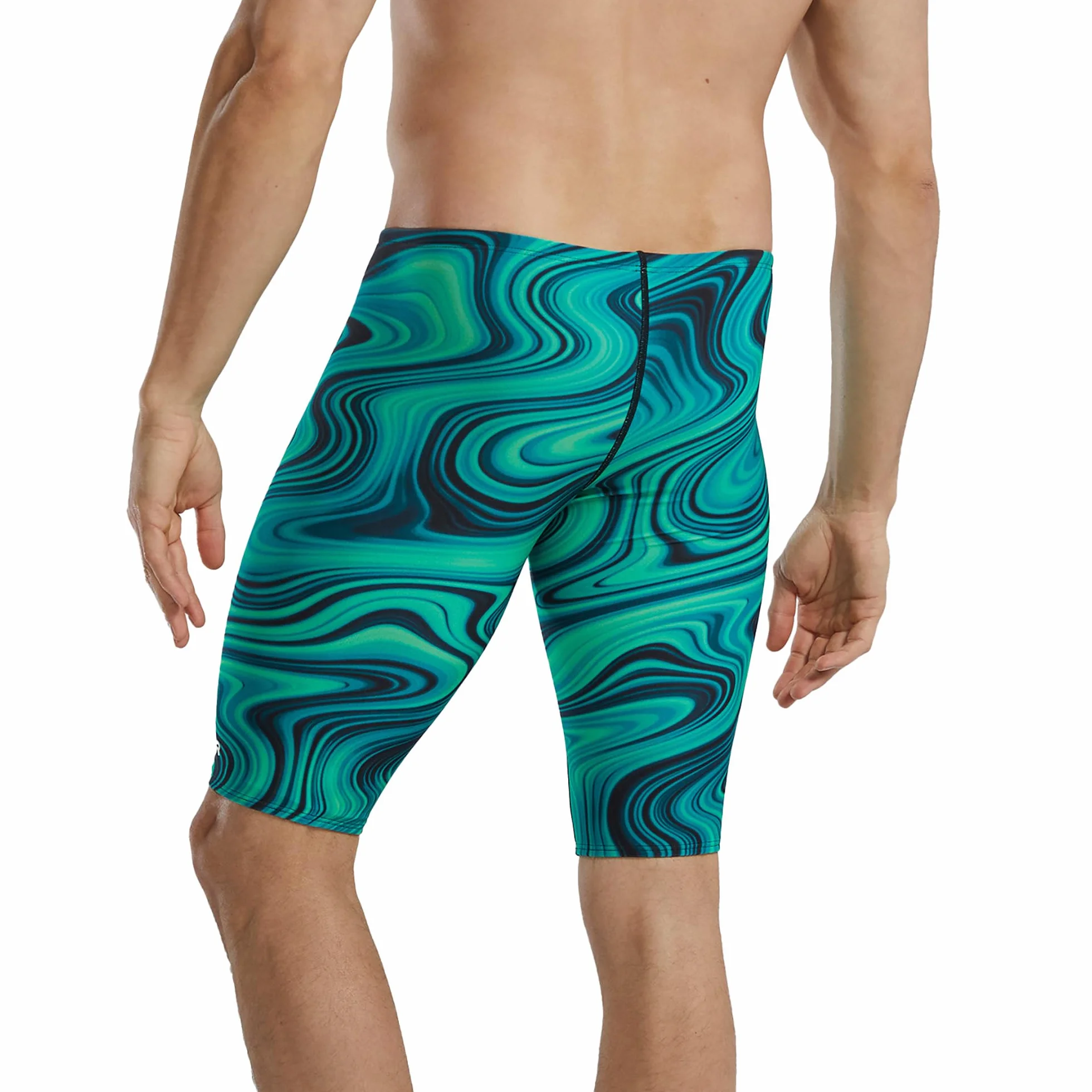 TYR Durafast Elite Athletic Jammer Swimsuit Maillot de Bain Homme (Lot de 1)