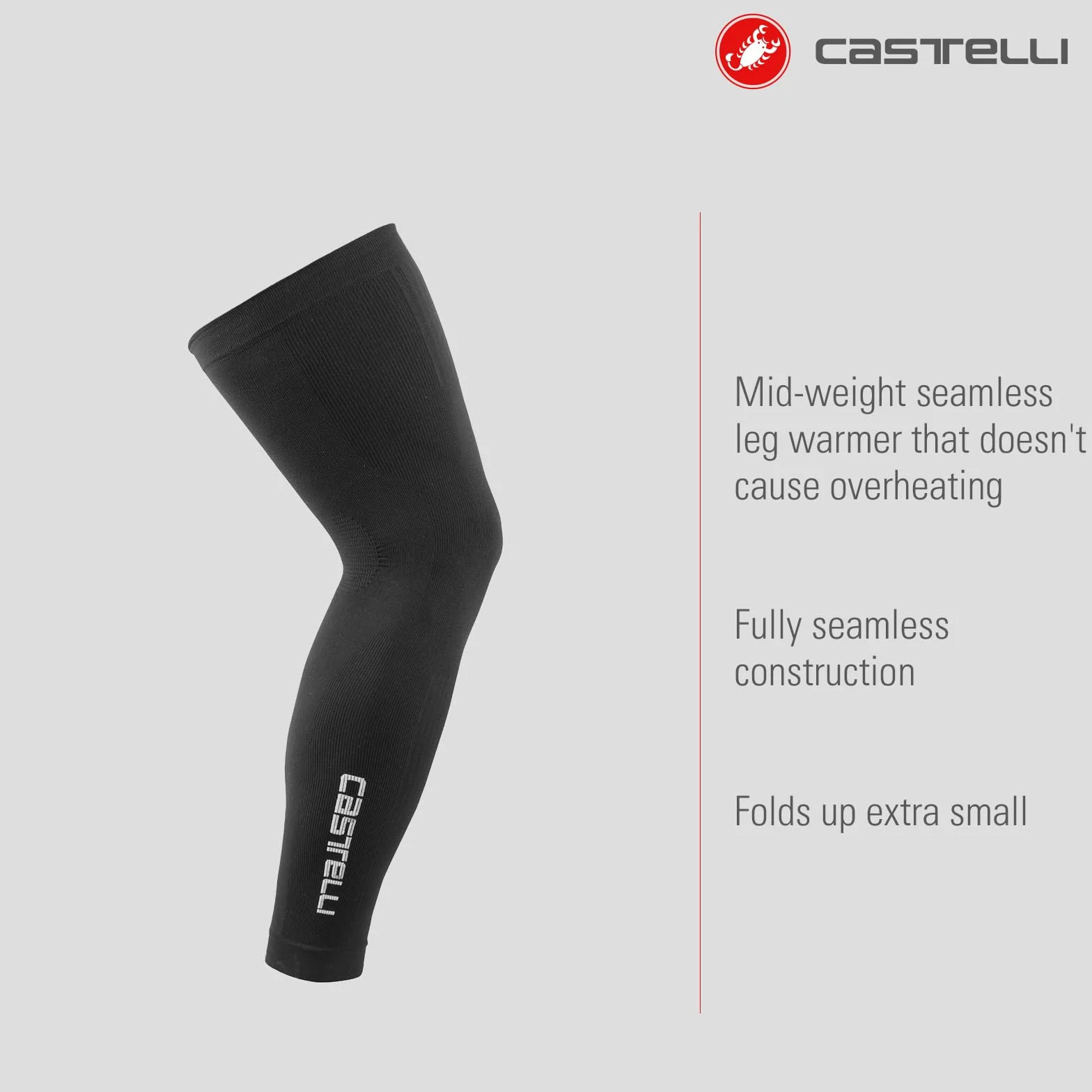 Castelli Pro Seamless Leg Warmer Mixte (lot de 1)