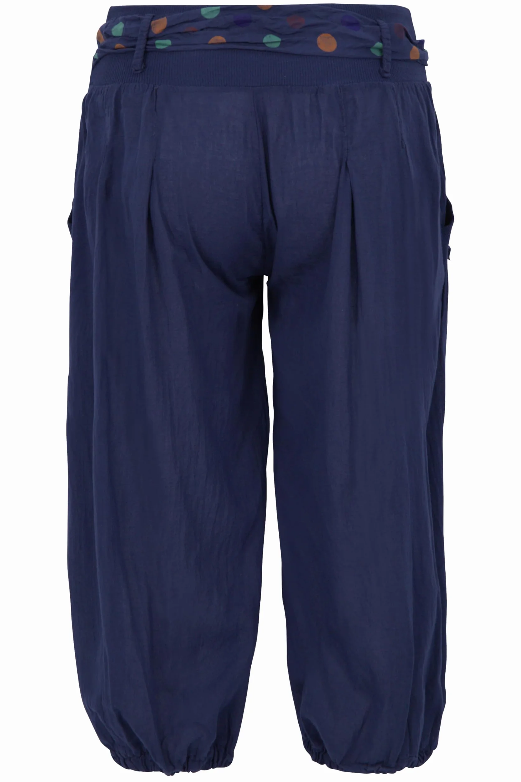 Malito Femme Pantalon Harem Court Ceinture Baggy Aladin Yoga 3416