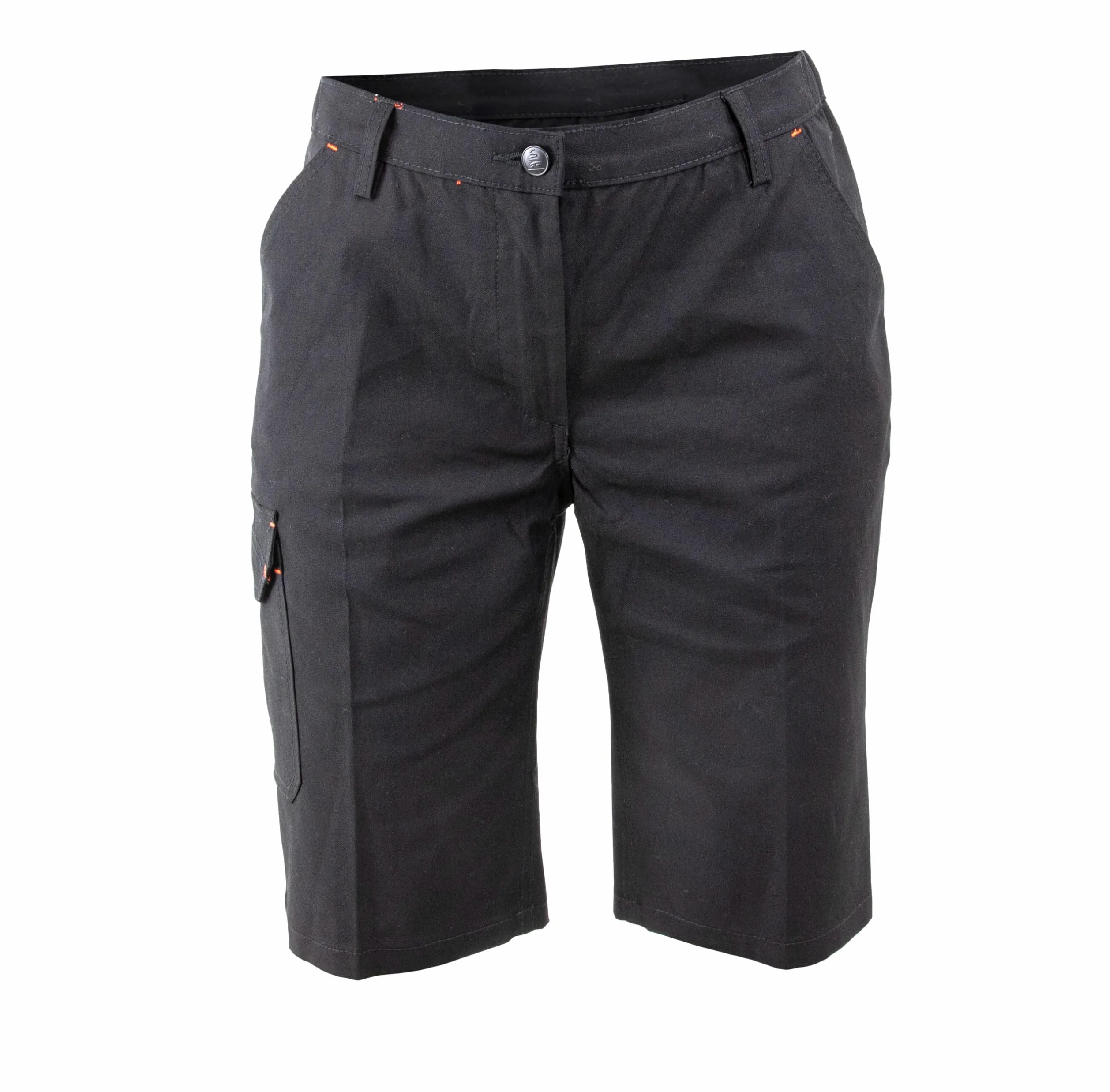 Bermuda de travail stretch multipoches pour femme PALMARES Noir LMA - Taille: 34