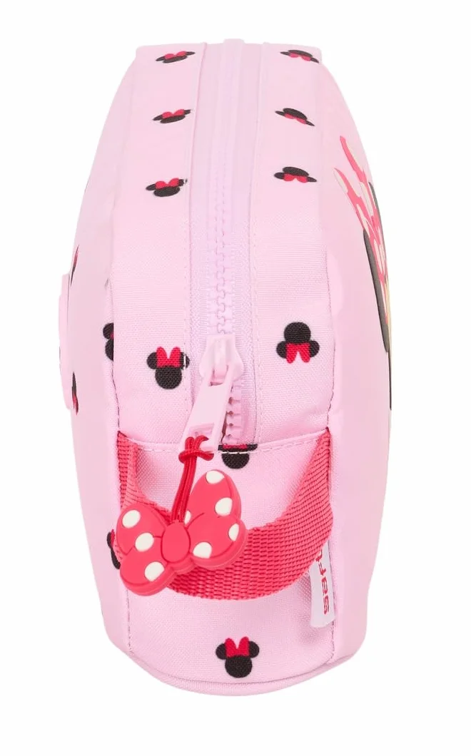 safta Minnie Mouse Naive - Porte-Petit-déjeuner Thermique, qualité et résistance maximale, Porte-Repas, 21,5 x 6,5 x 12 cm, Rose Clair, M, Décontracté
