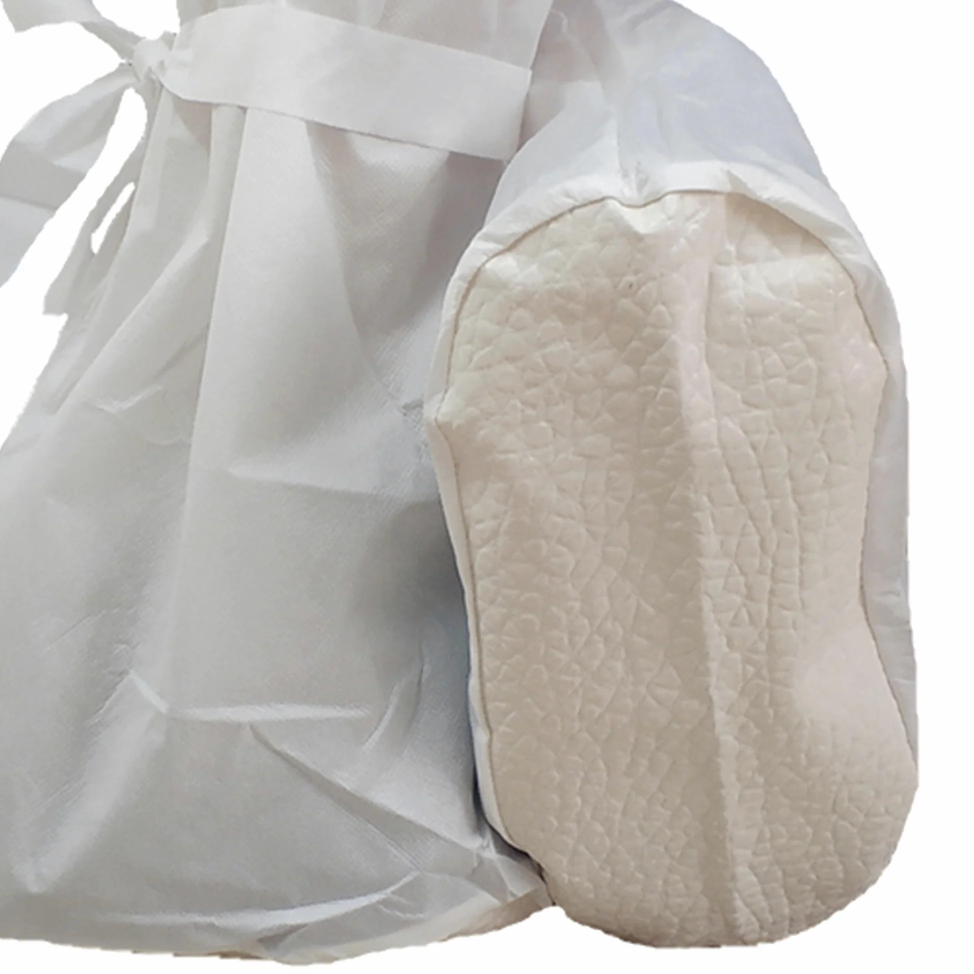 Gima - Couvre-bottes, couvre-chaussures, semelle antidérapante, microporeux, jetables, adhérents, protecteurs, anti-poussière, avec lacets, bord élastique, type 5B-6B EN 14126, EPI classe III, 40 pcs