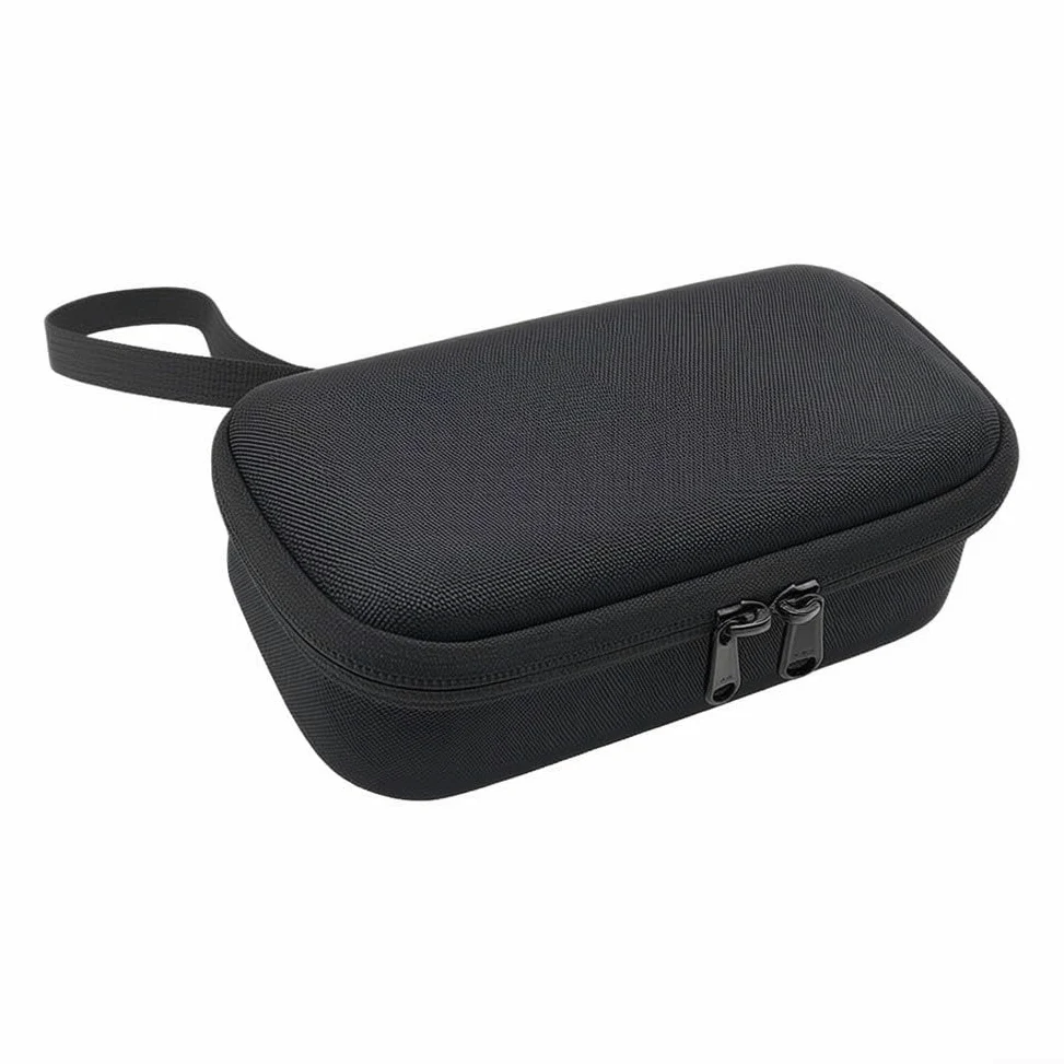 Étui de rangement rigide en EVA pour lunettes intelligentes INMO GO3 AI, boîte de transport portable avec fermeture éclair, coque rigide antichoc 22 x 22 x 10 cm
