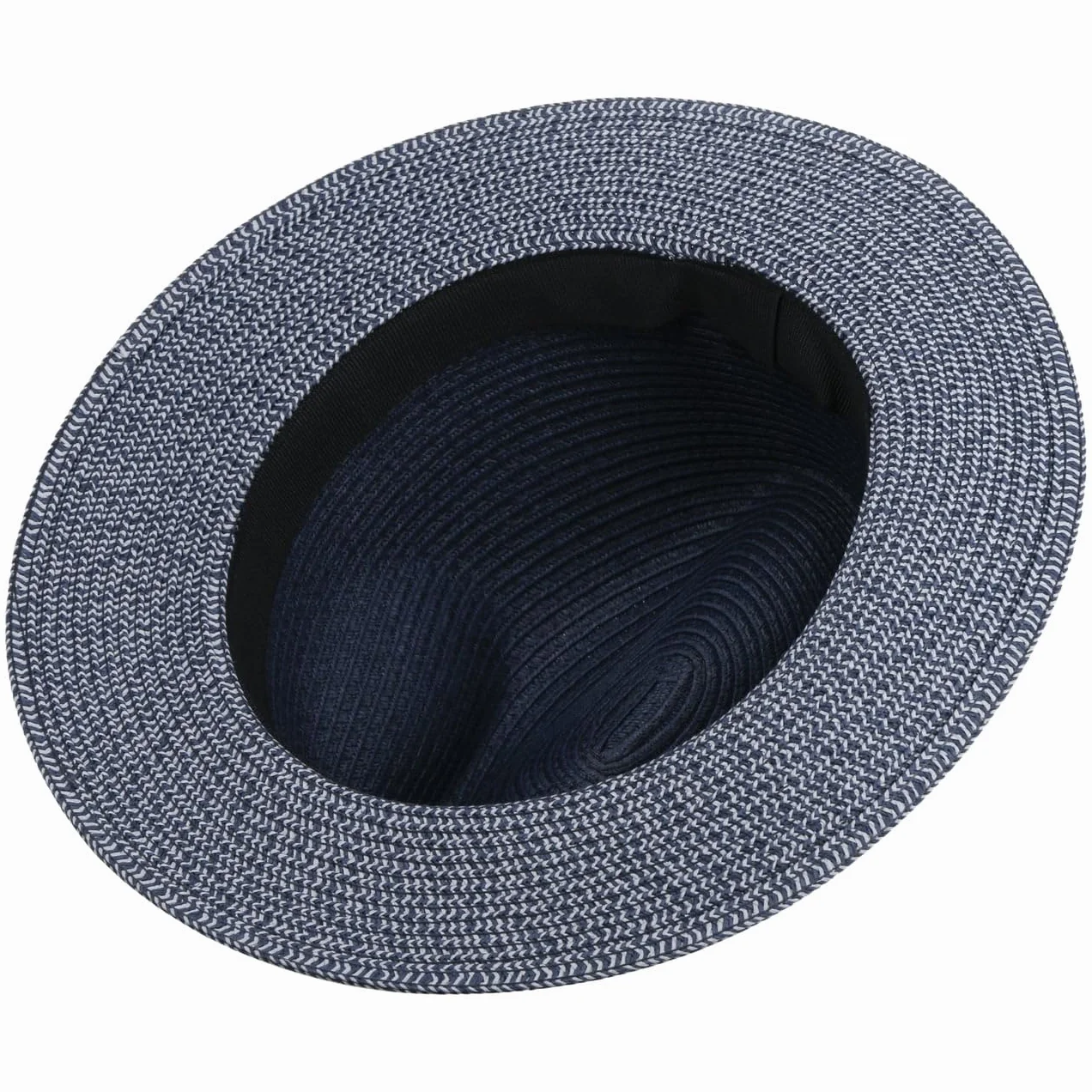 Chapeau Bogart Multicolore en Paille Fabrique en Italie Homme