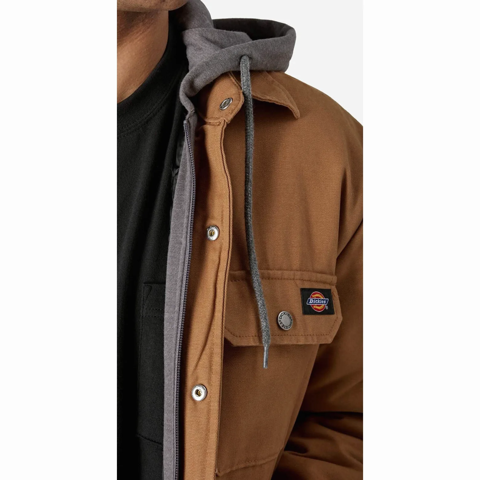 Dickies Veste Polaire Duck À Capuche pour Homme Style Décontracté Vestes Homme (lot de 1)