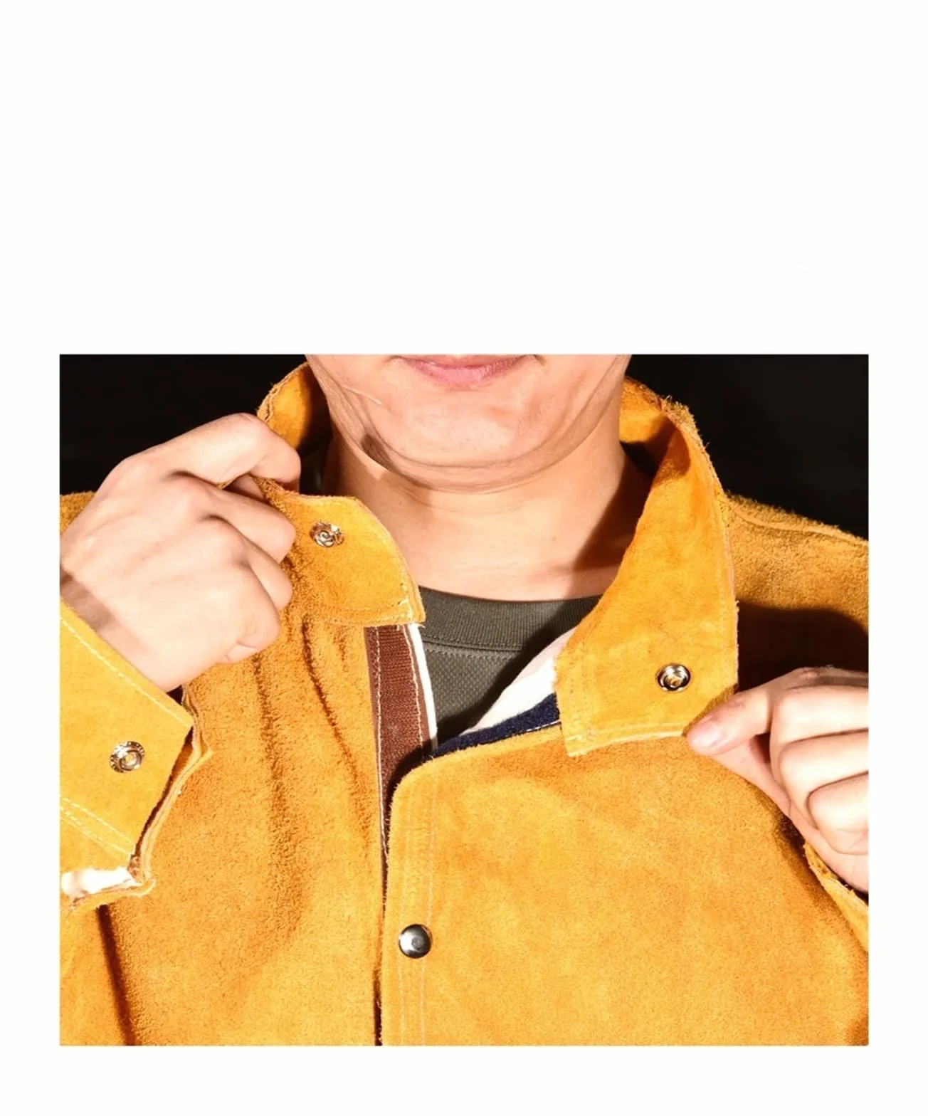 Équipement de Soudage Vêtements de soudage électrique Vêtements de travail Vêtements de protection spéciaux(B,L)