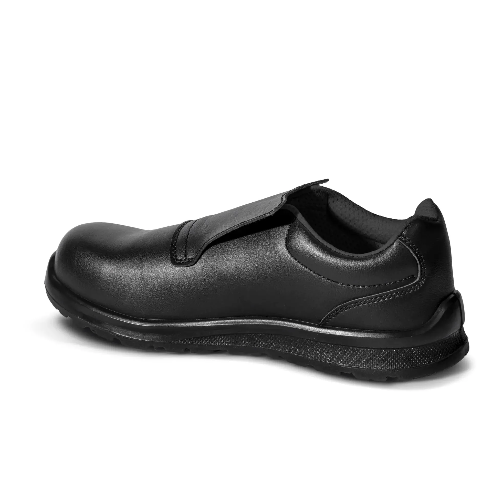 SPARCO Chaussures Basses de sécurité S2 ESD Trackday en Microfibre Hydrofuge, sans métal. Idéales pour l'hygiène et Le Secteur Alimentaire/médical.