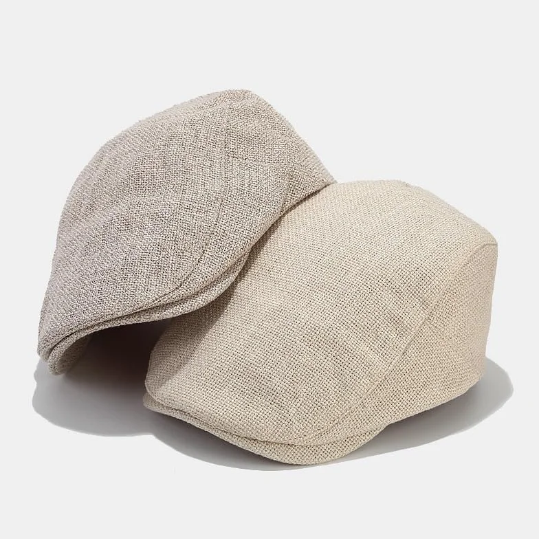 La Maison Du Chapeau Béret Homme Lin d'Été