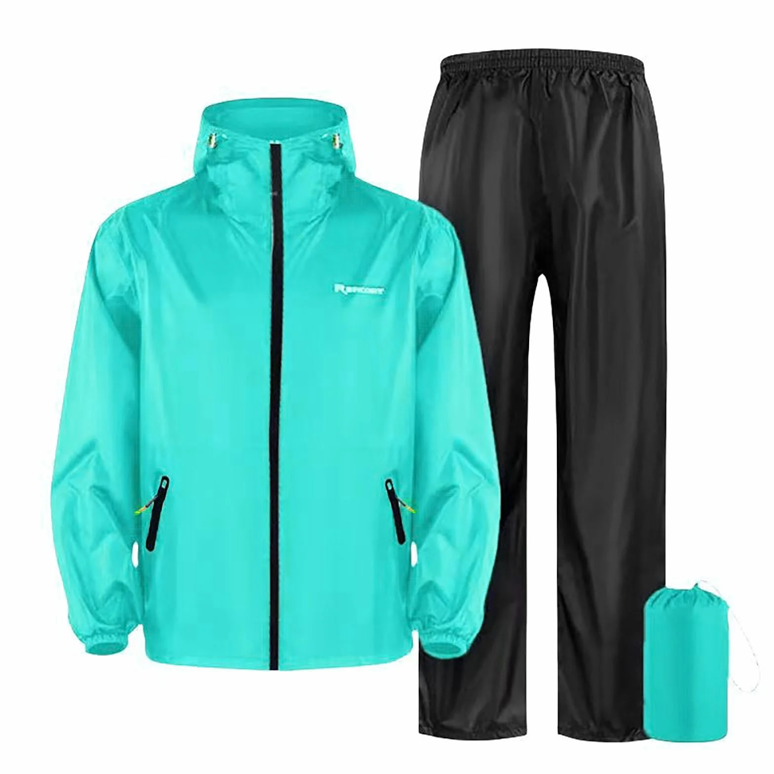 Generisch 2025 Protection contre la pluie Équipement de vélo de moto résistant, pantalon imperméable complet, vêtements de vélo d'extérieur d'hiver