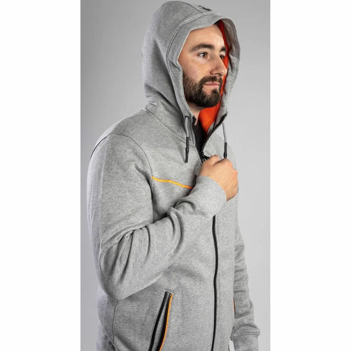 Helly Hansen Chelsea Evolution Hood Color: 930 Grey Melange Talla: L