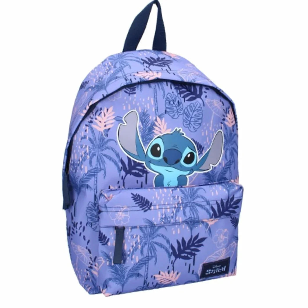 Sac à dos Stitch Disney Violet Enfant 37 cm Bretelles réglables