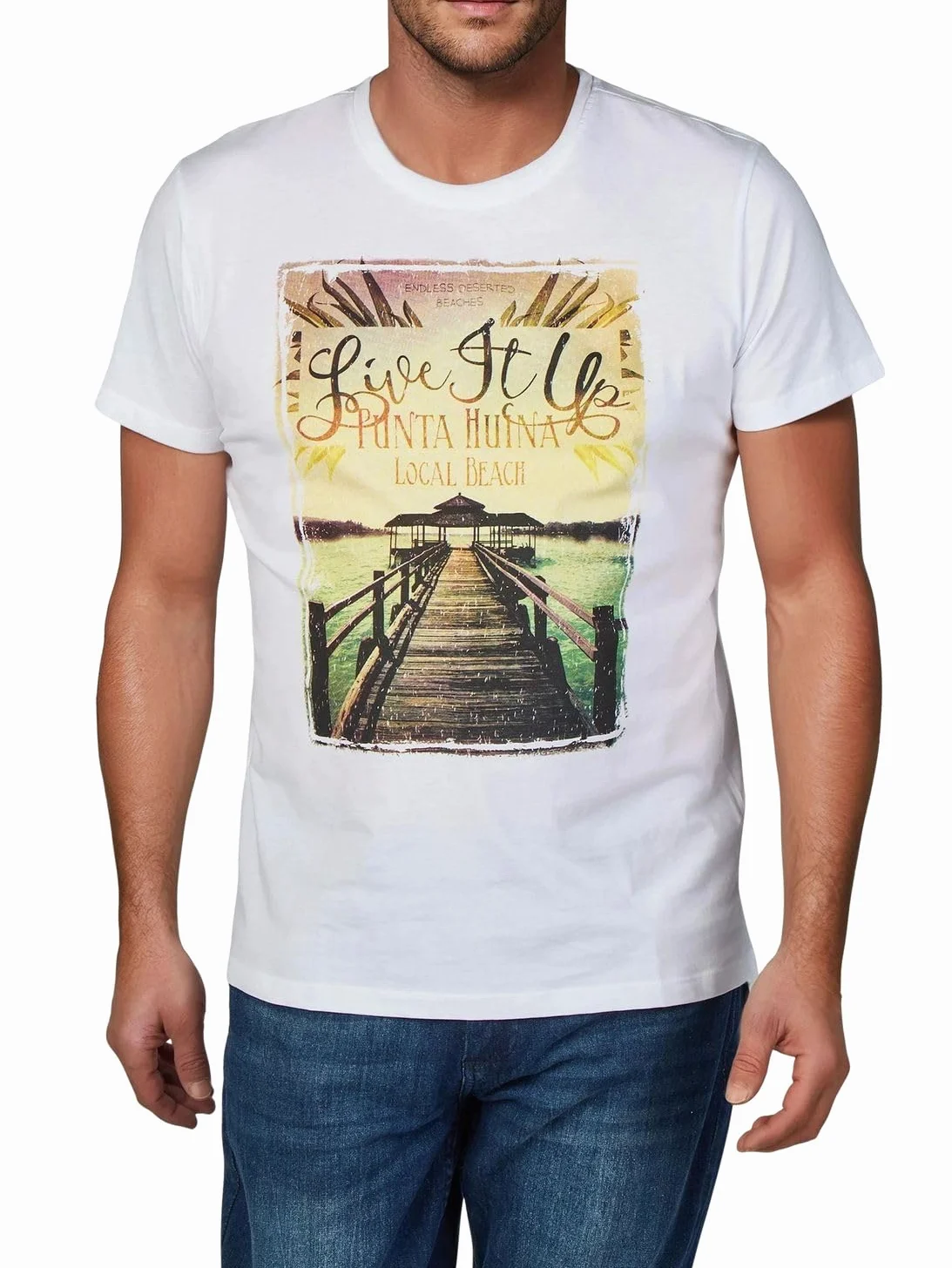 riverso RIVLukas Lot de 4 T-Shirt à Manches Courtes pour Homme Imprimé Animal S à 5XL - Multicolore - XXXXX-Large