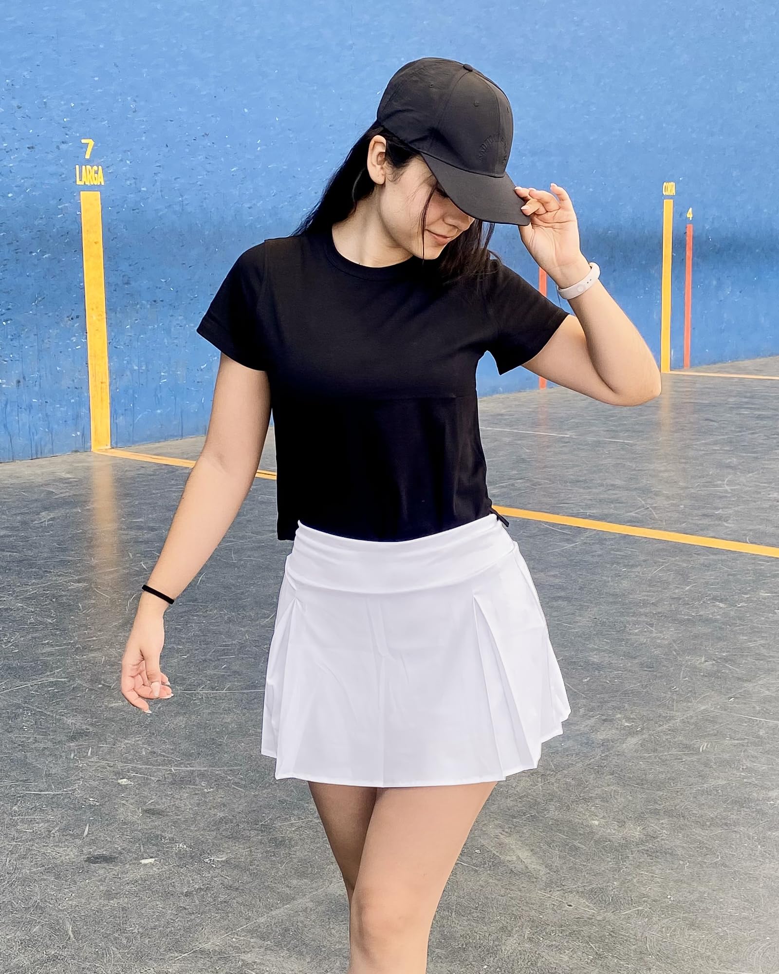 Women's Cotton Crewneck Cropped Short Sleeve Tee