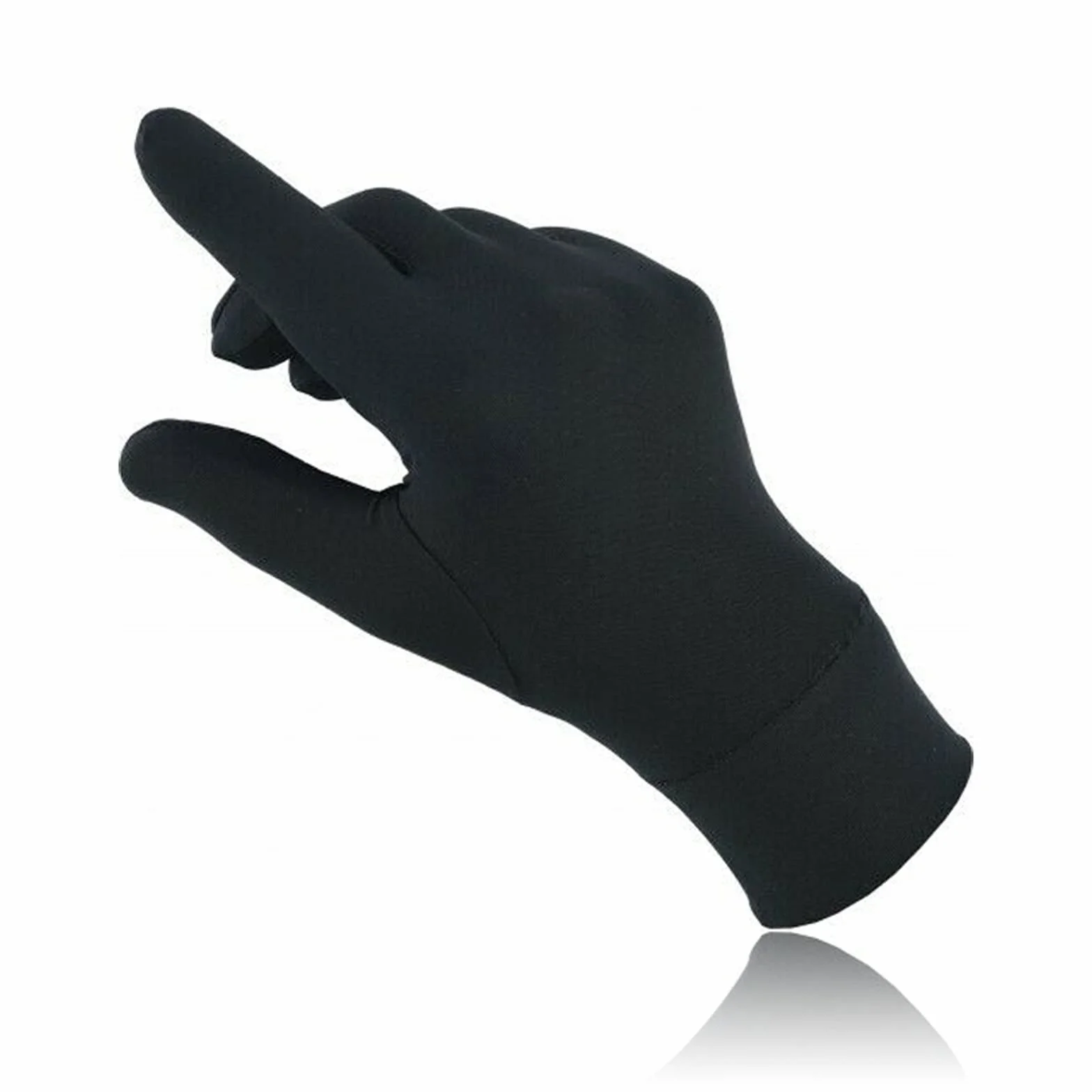Gants thermiques doublure soie pour vélo moto ski hiver