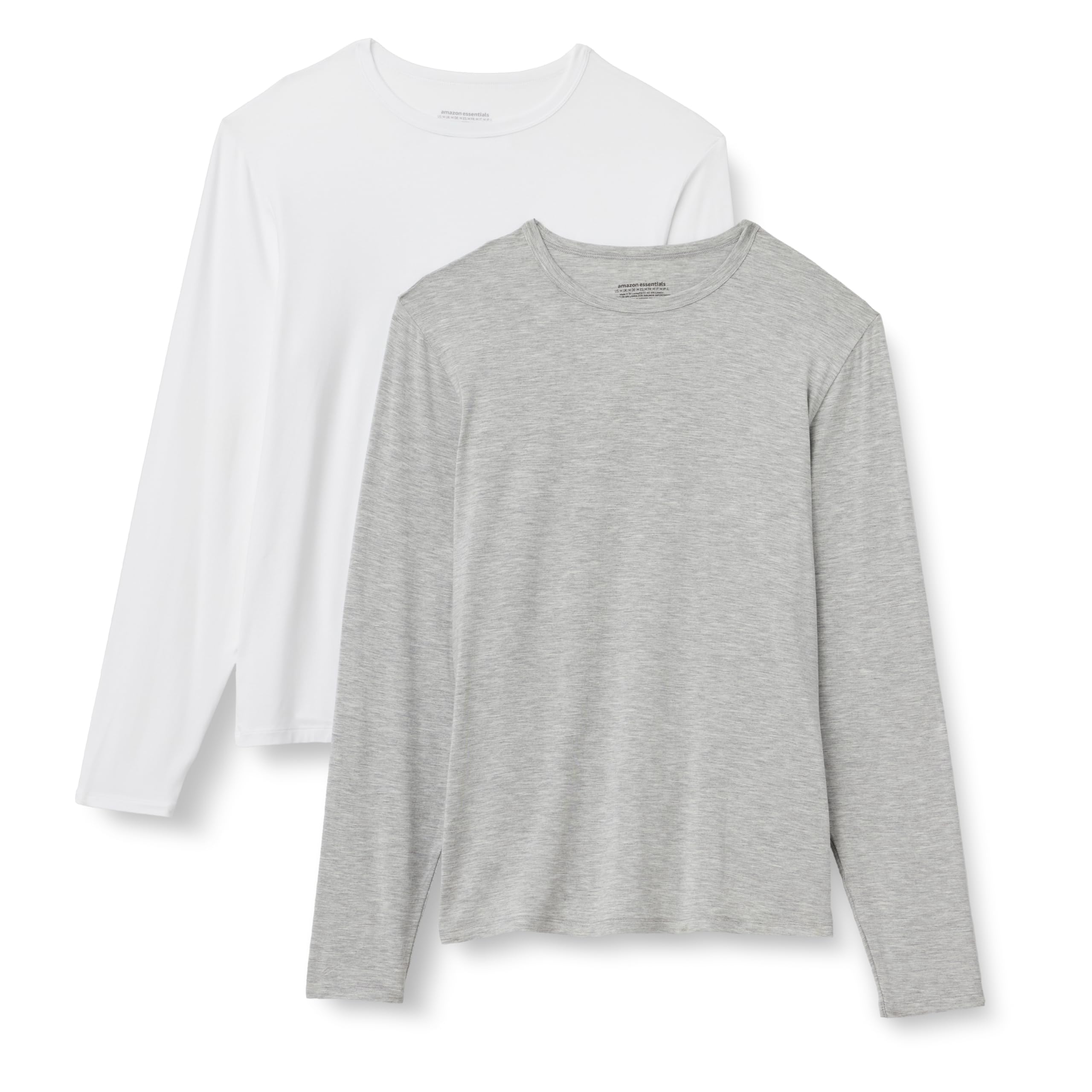 Men's Long-Sleeve Modal Crewneck Base Layer