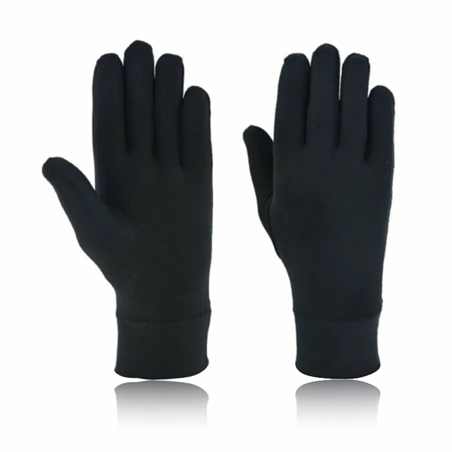 Gants thermiques doublure soie pour vélo moto ski hiver